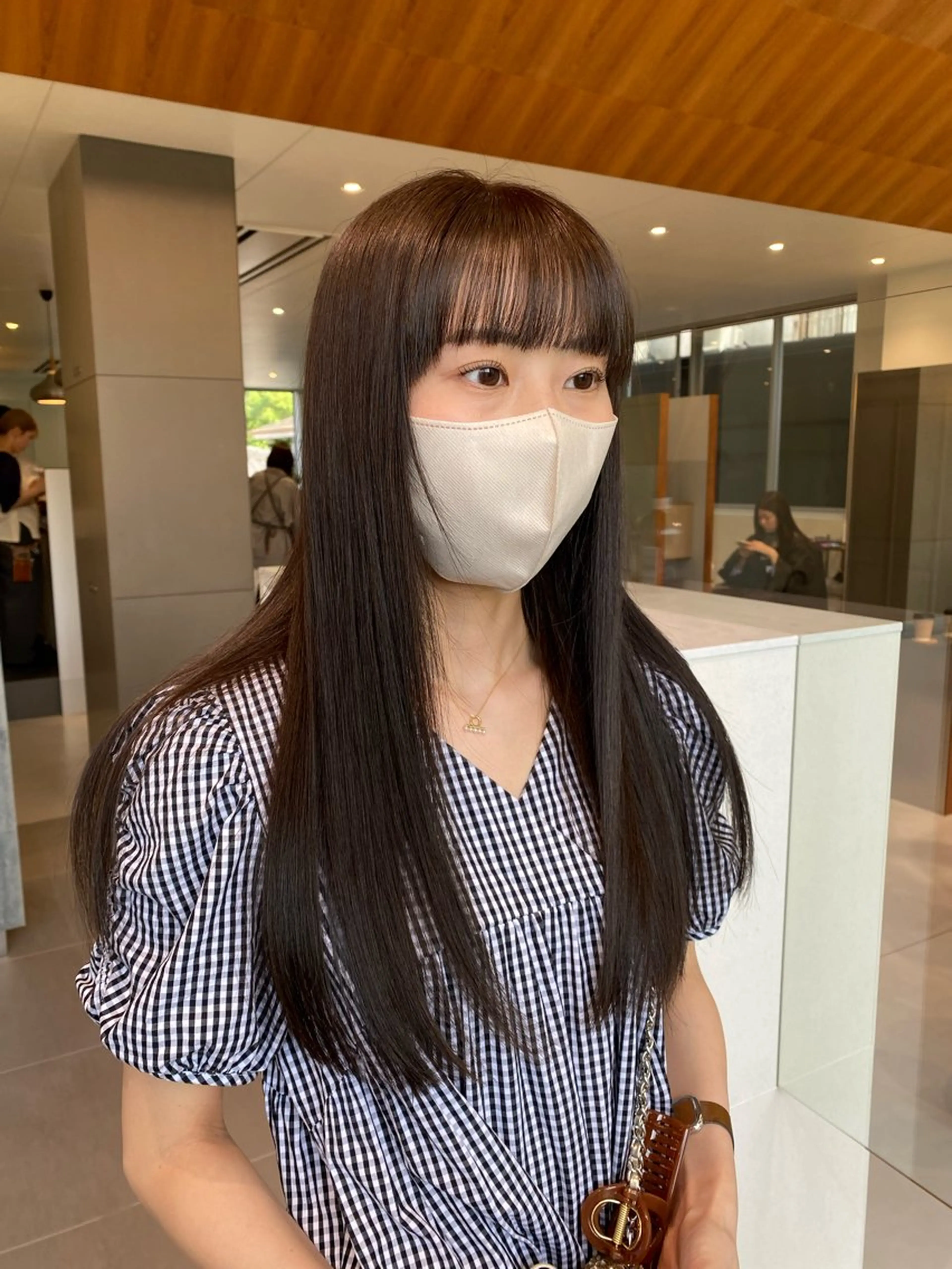 カット＋透明感カラー＋トリートメントの写真