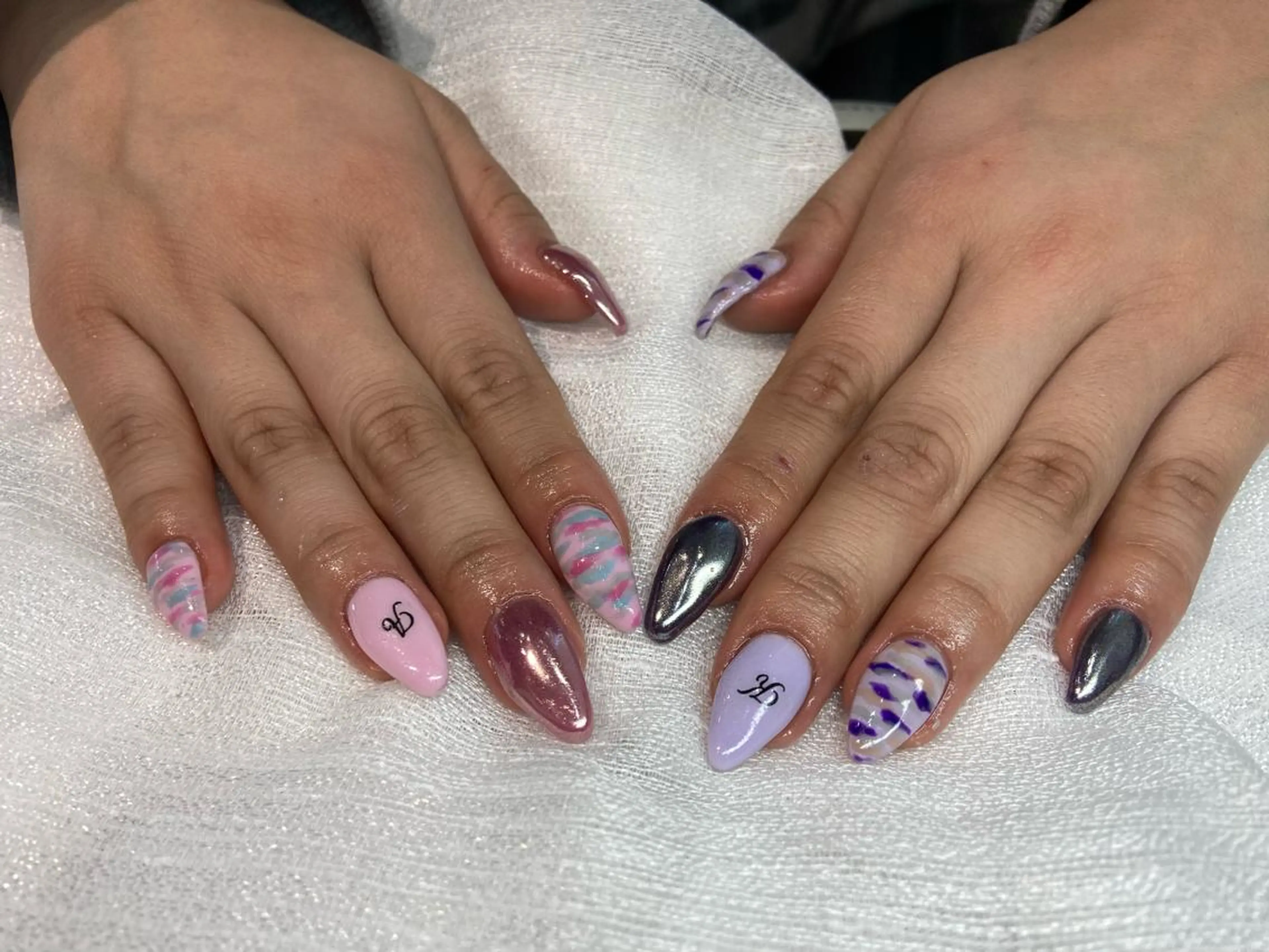 ネイル 🧸プルエクステ❤︎ ネイルKAO🧸のヘアスタイル