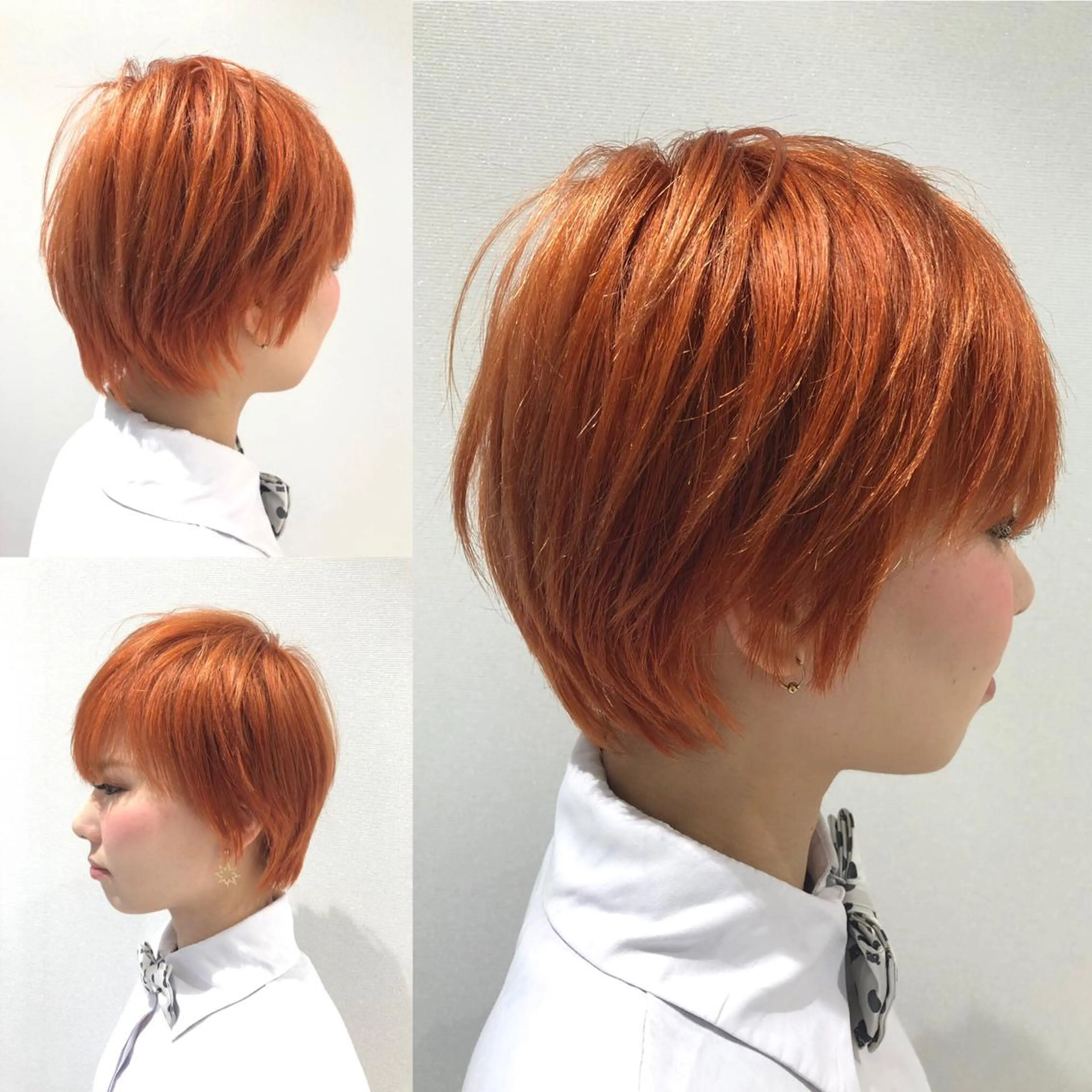 ショート カット ヘアカラー トリートメント 【髮質改善特化】 lic吉祥寺のヘアスタイル