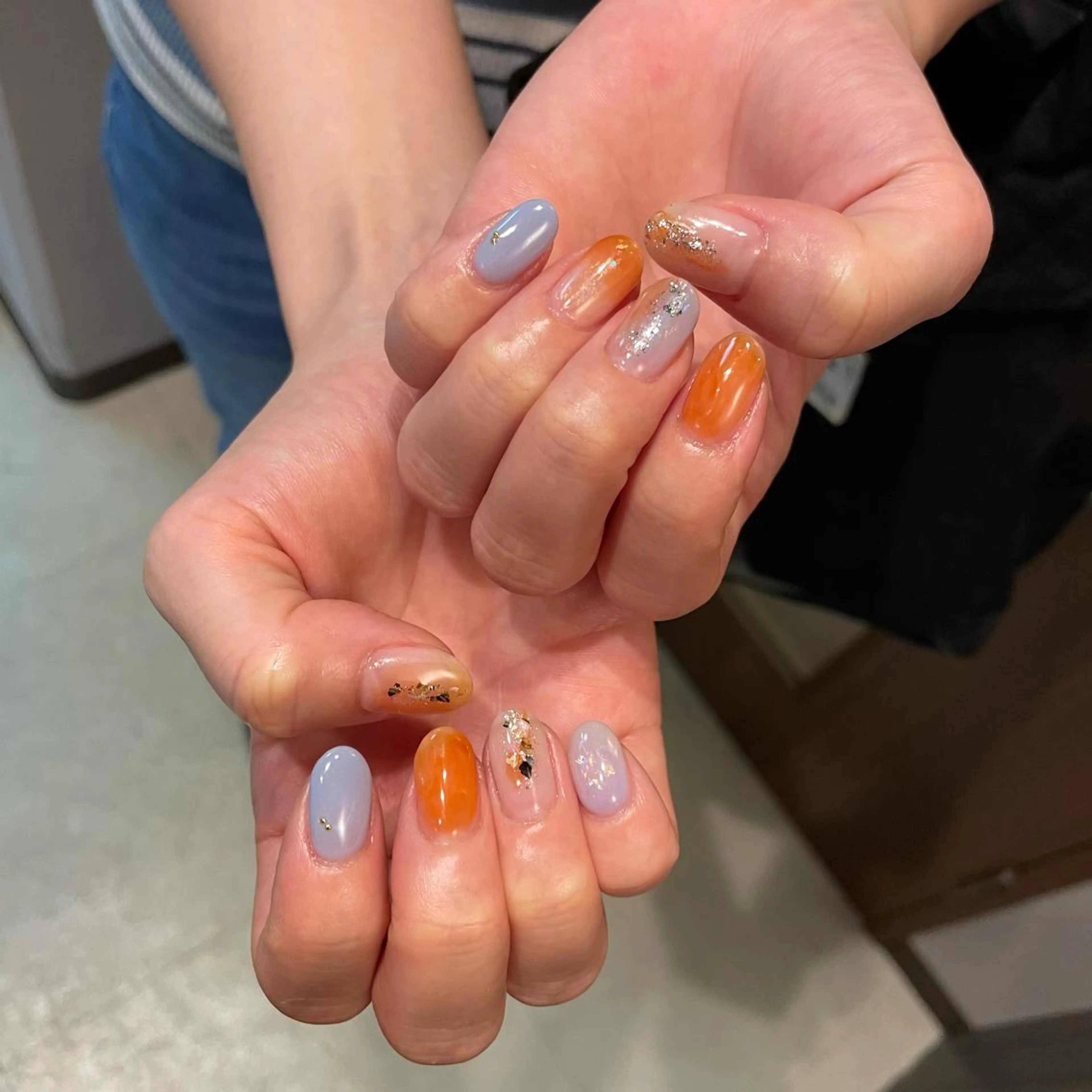 ネイル ハンドネイル 水戸 彩夏のネイルデザイン