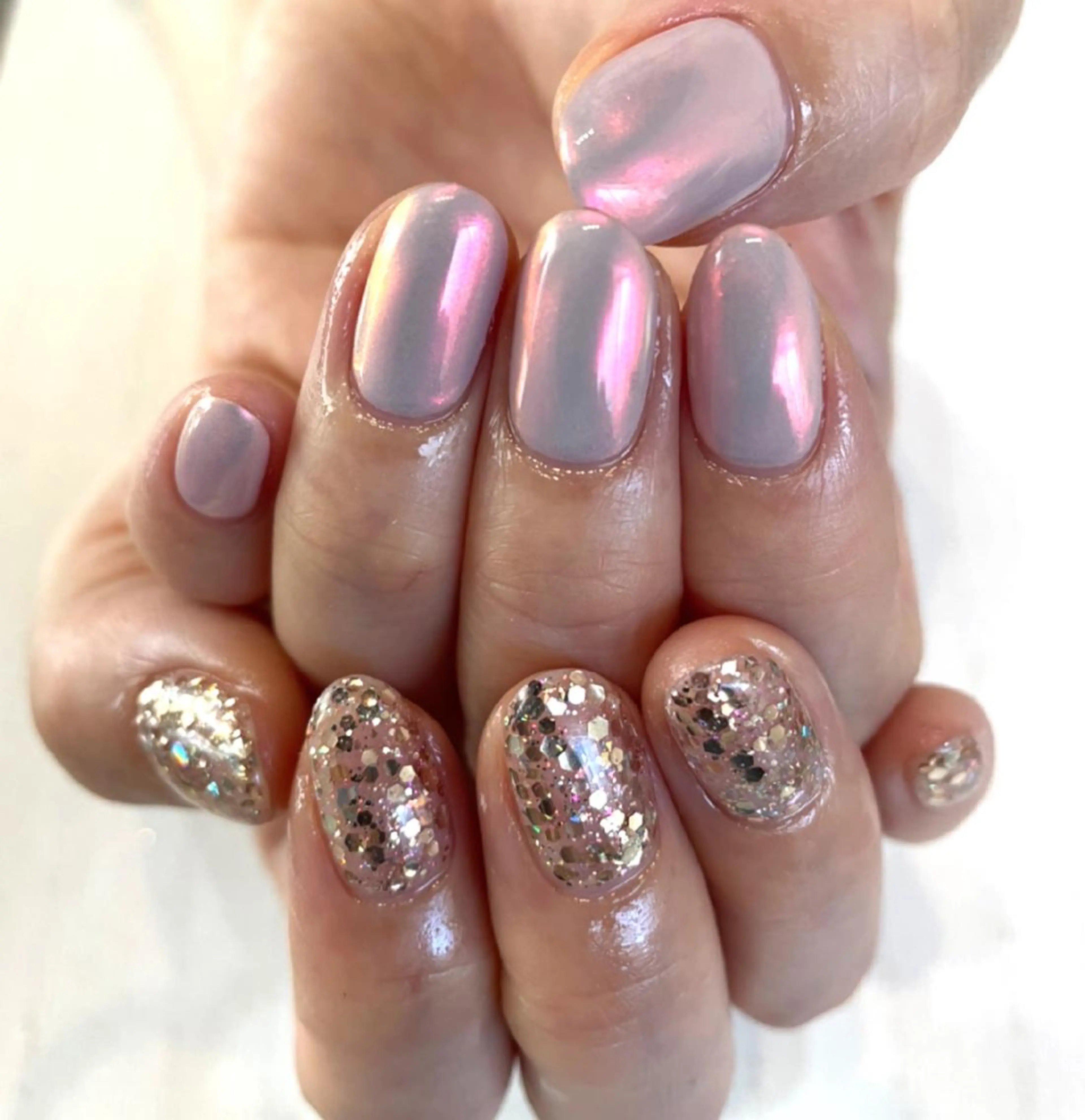 ネイル オーロラネイル spell所属・spell nailのネイルデザイン