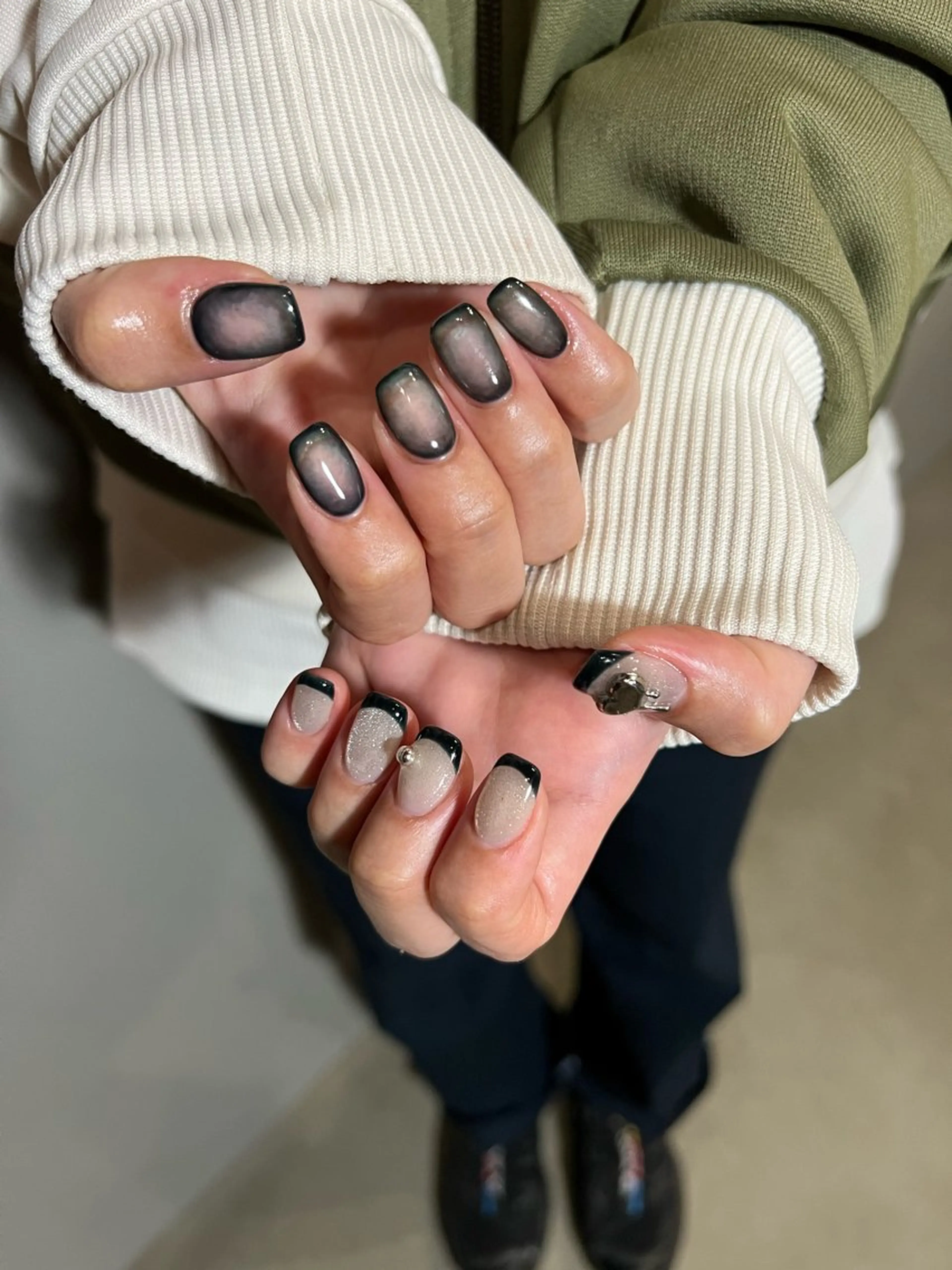 ネイル s/w ＿shokoのネイルデザイン