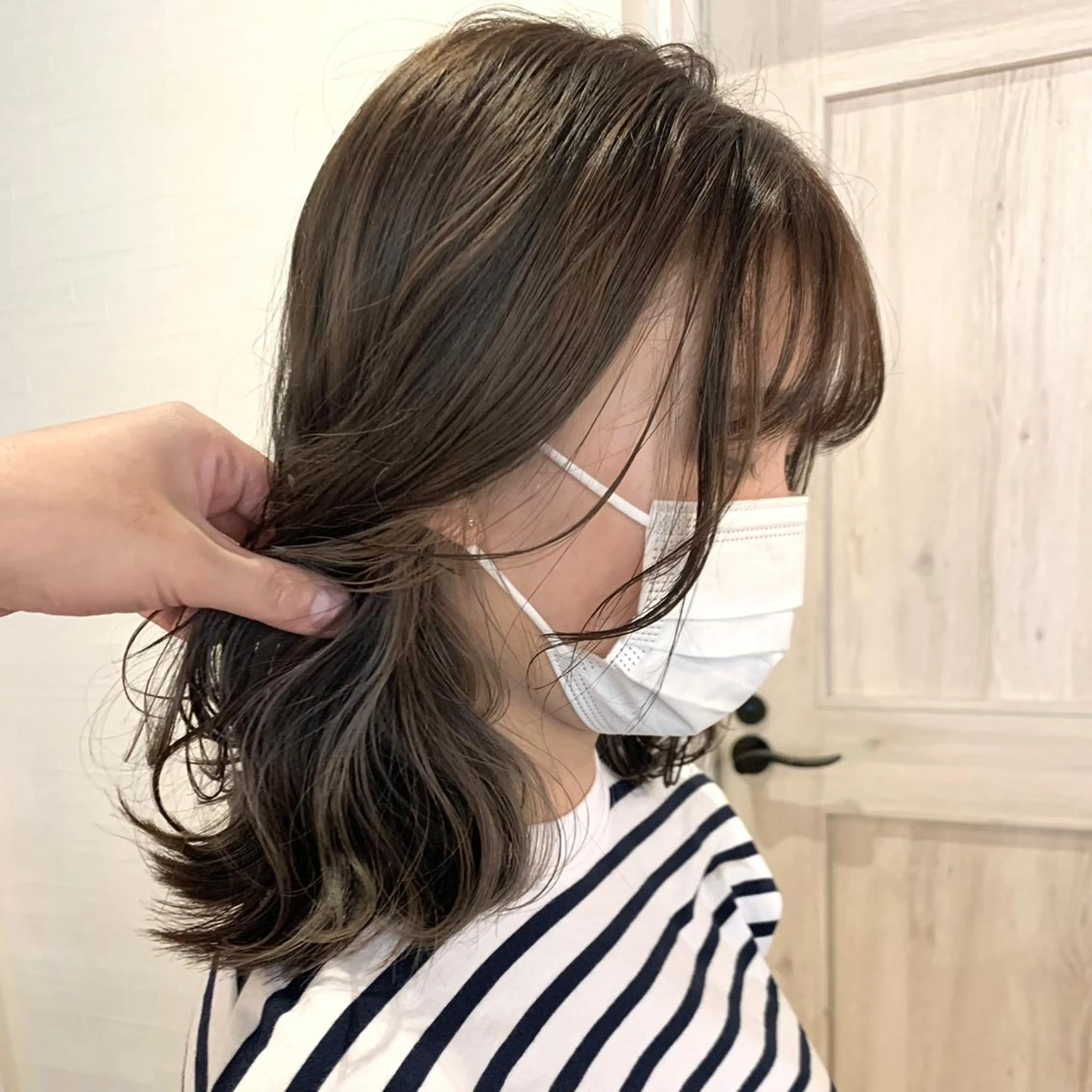 ミディアム Leia所属・ムラヨシ ショータのヘアスタイル