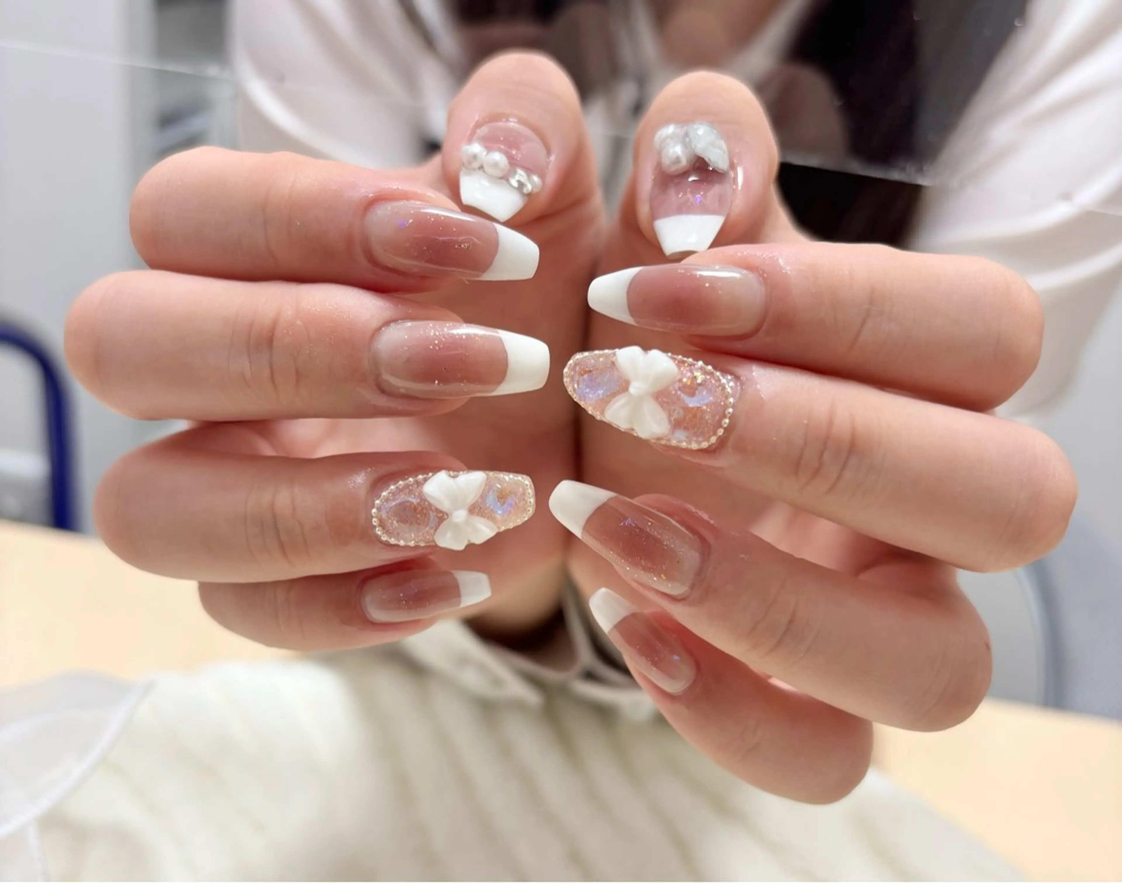 ネイル チークネイル わたなべ さやかのネイルデザイン