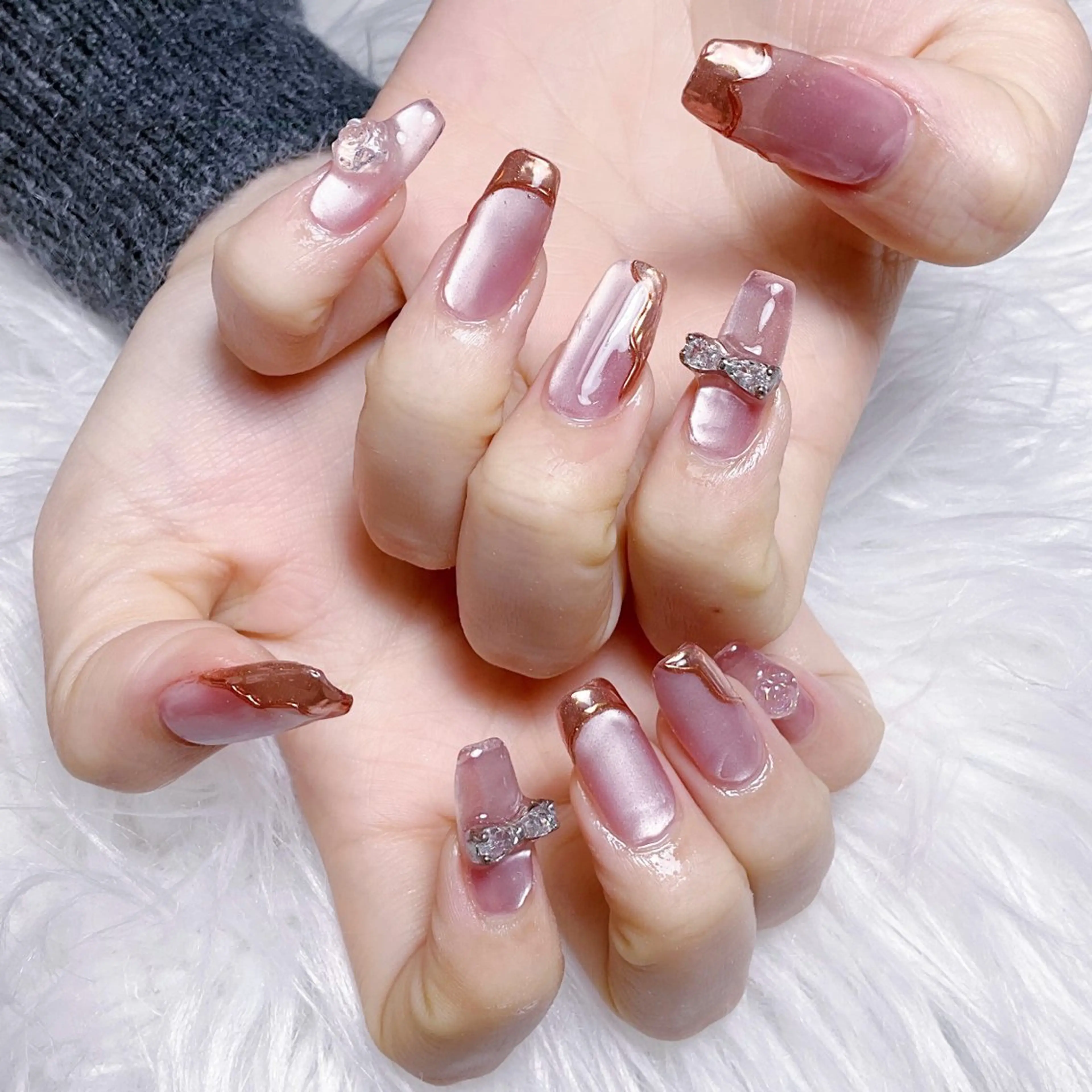 ネイル ハンドネイル 🌈Yun nail hyejin💋のネイルデザイン