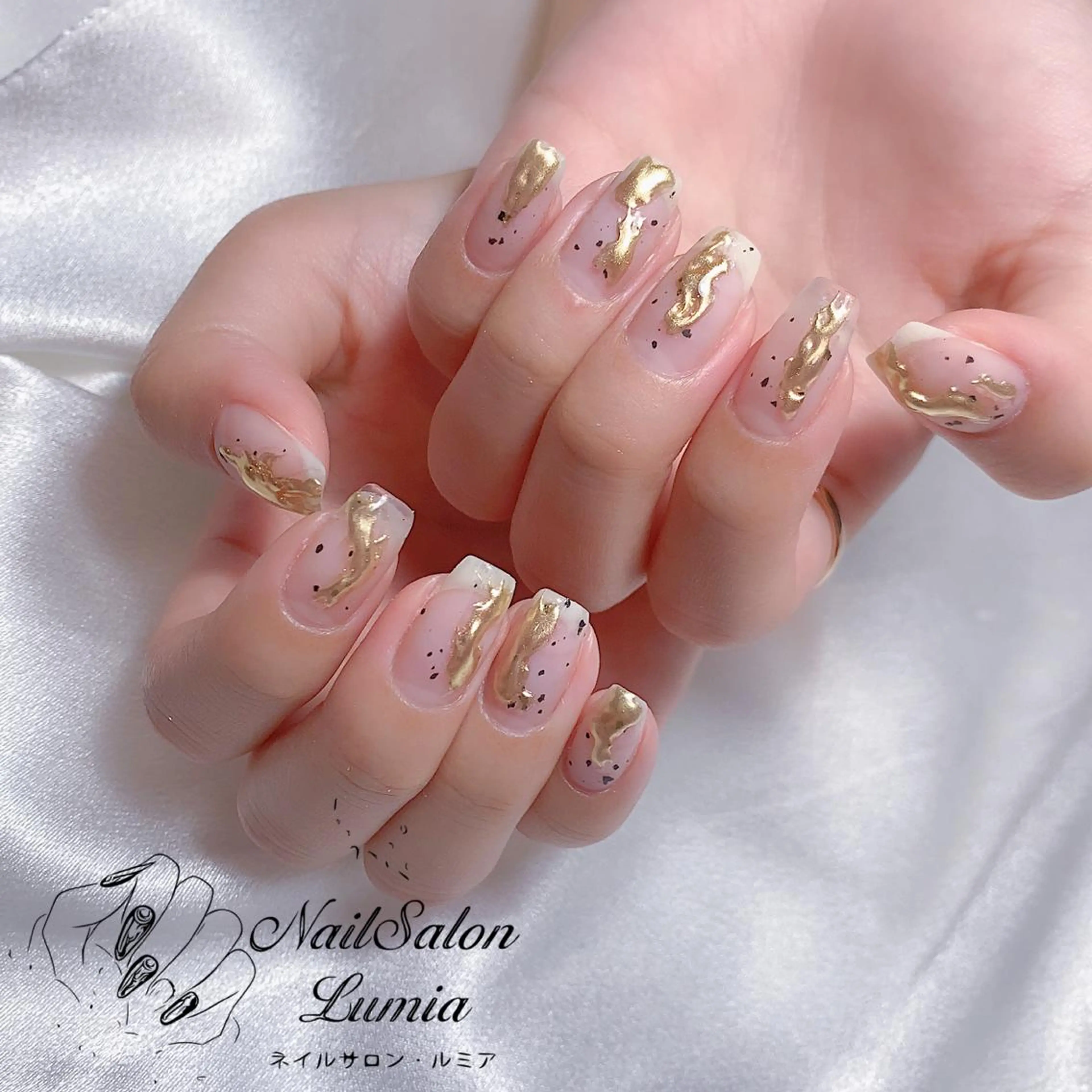ネイル ハンドネイル ネイルサロン ルミア Lumia 店長のネイルデザイン