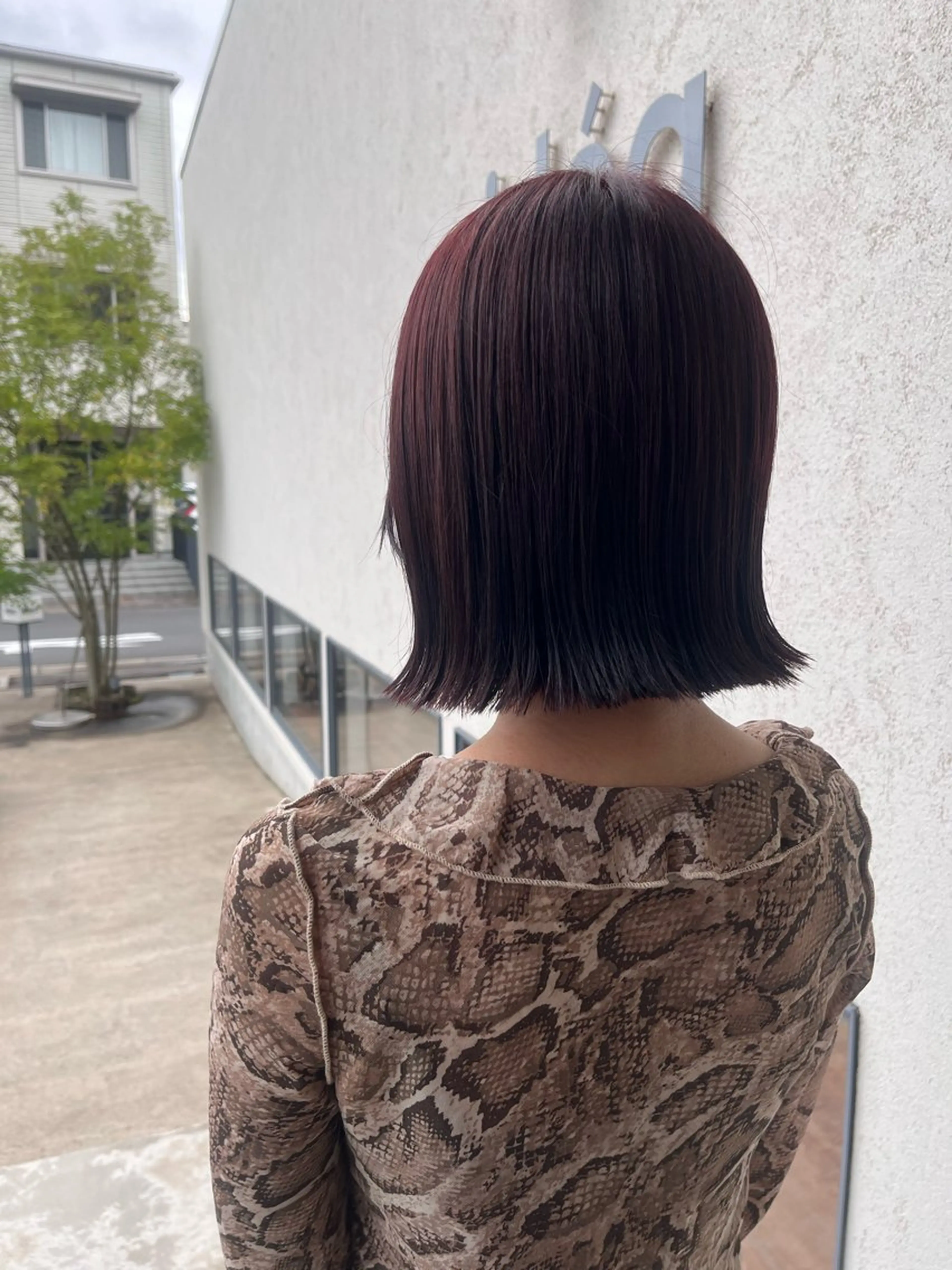 ショート ボブ idea研究学園店所属・艶髪／レイヤーカット 塚越　紗菜のヘアスタイル