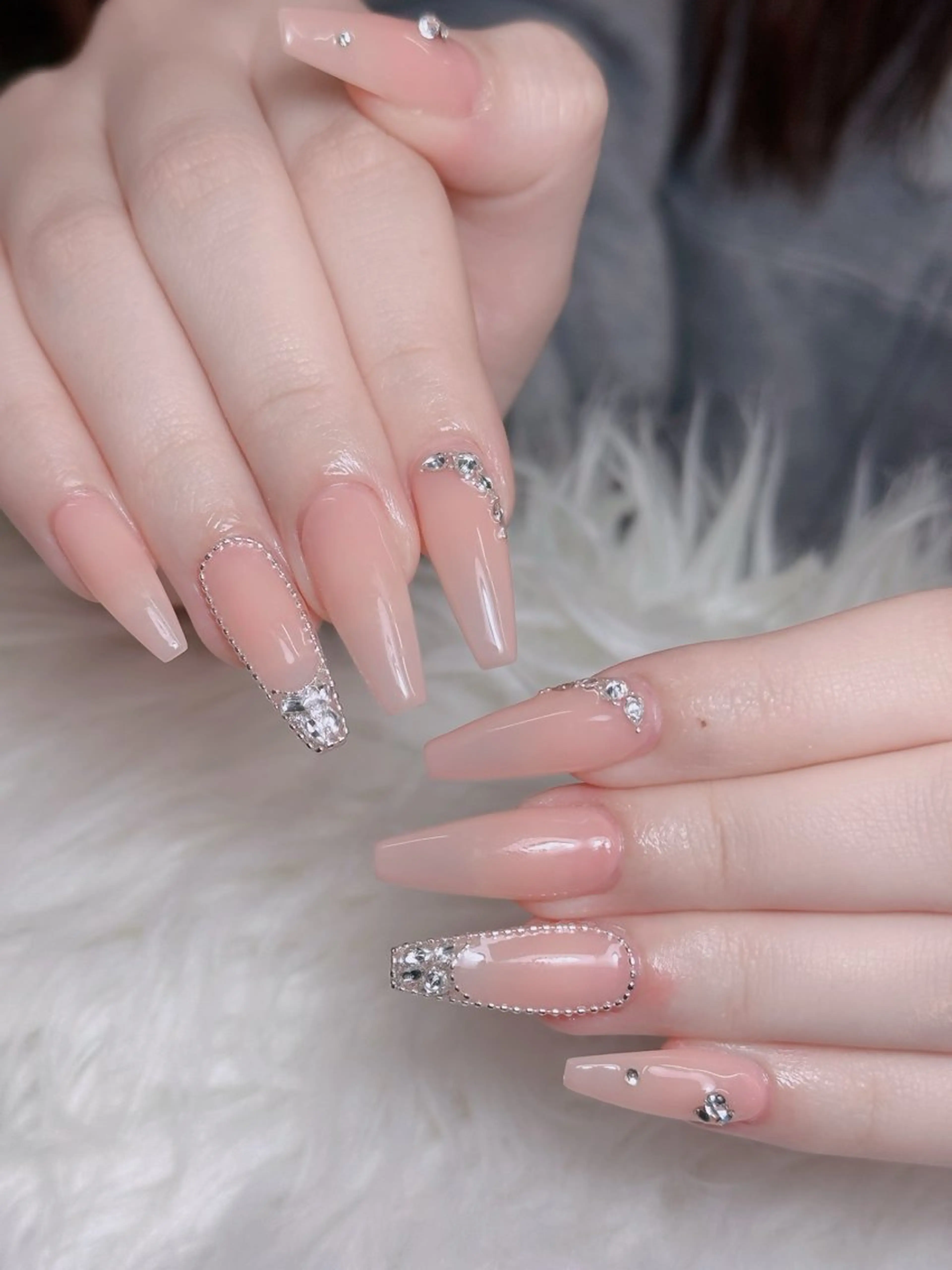 ネイル オーロラネイル チークネイル フットネイル フレンチネイル ハロウィン ハンドネイル Lumi Nail 新大久保3‘のネイルデザイン