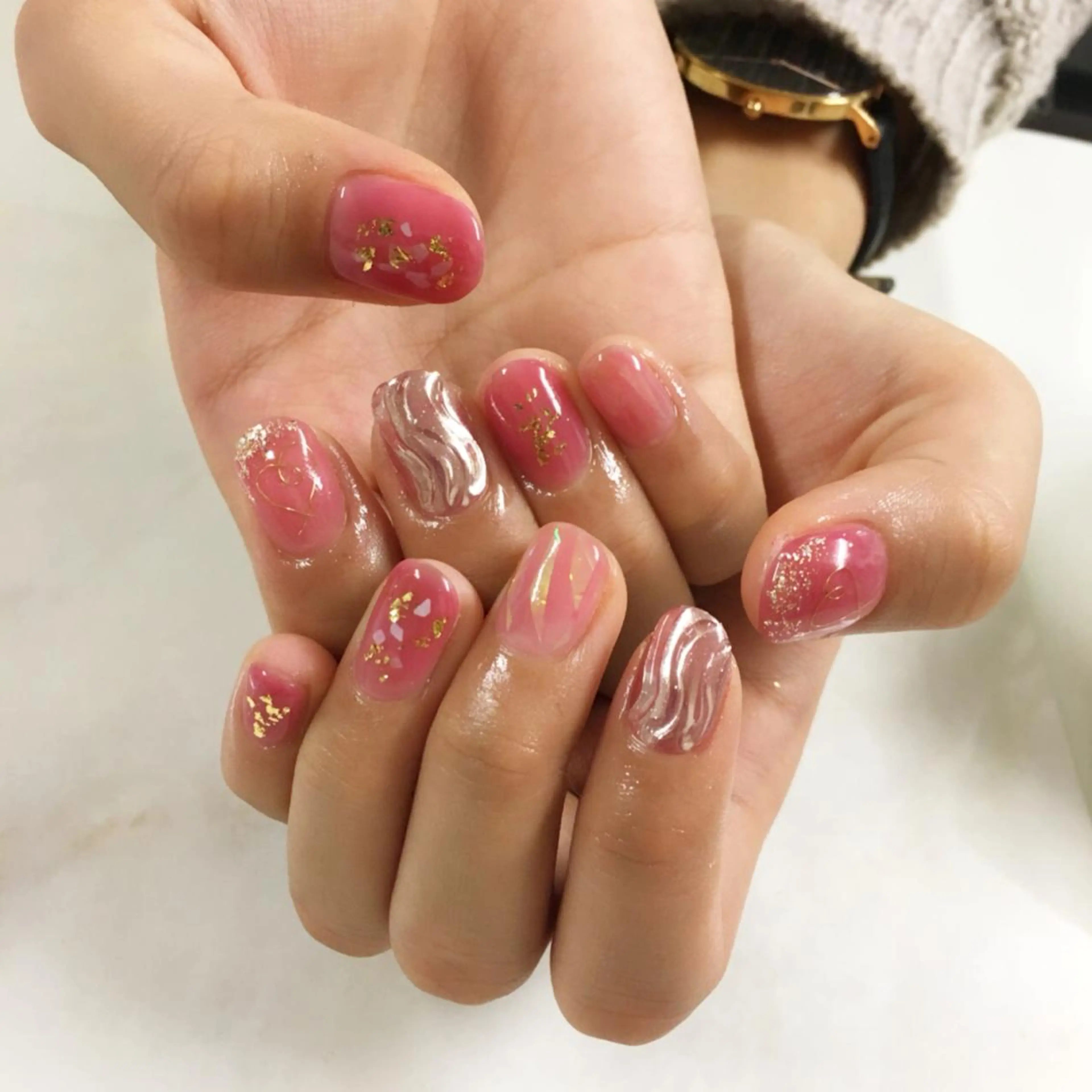 ネイル ジェルネイル SHINE NAILのネイルデザイン