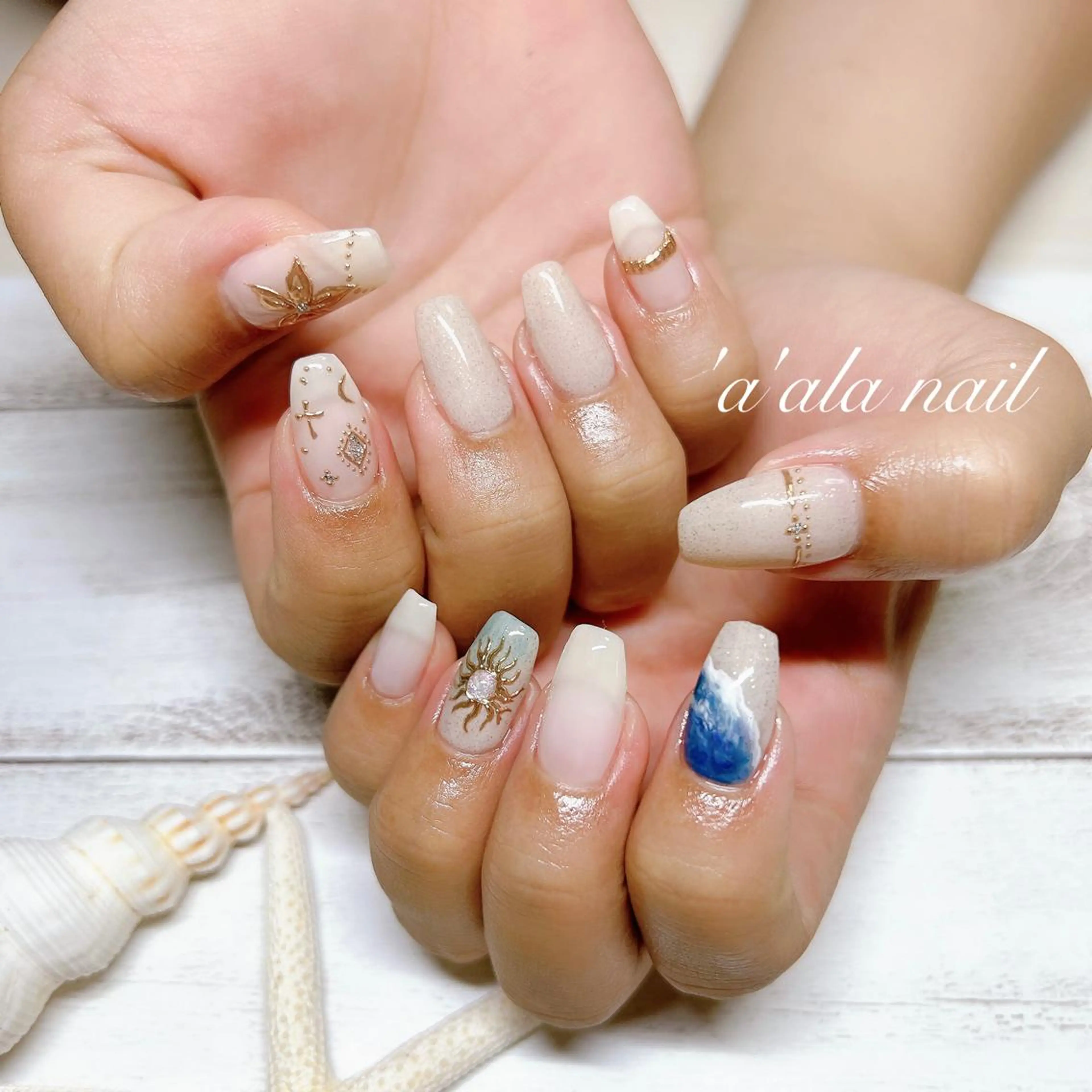 ネイル 'a'ala nailのネイルデザイン