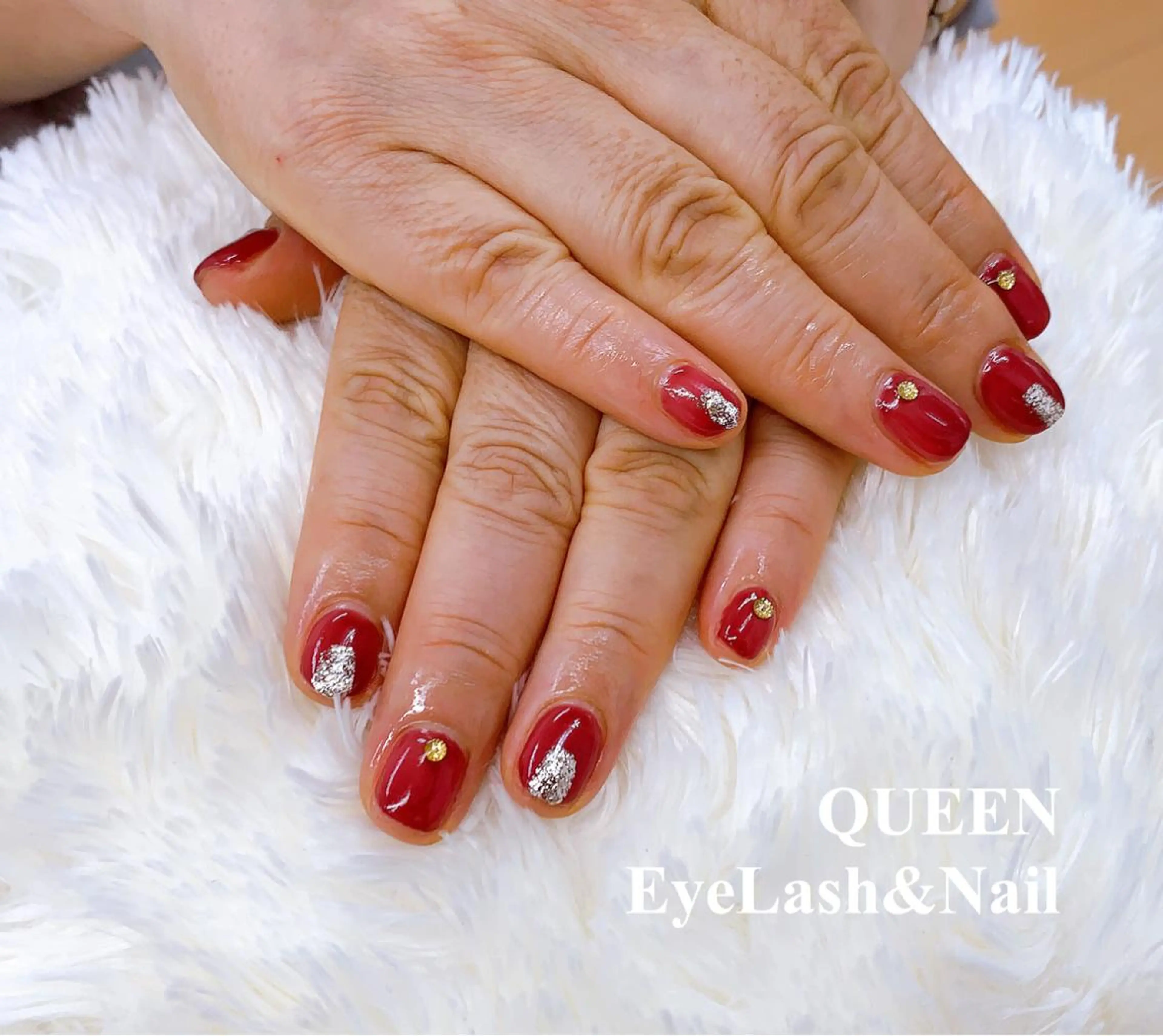 ショート カラー ハンドネイル Bloom Nail 桜井のネイルデザイン