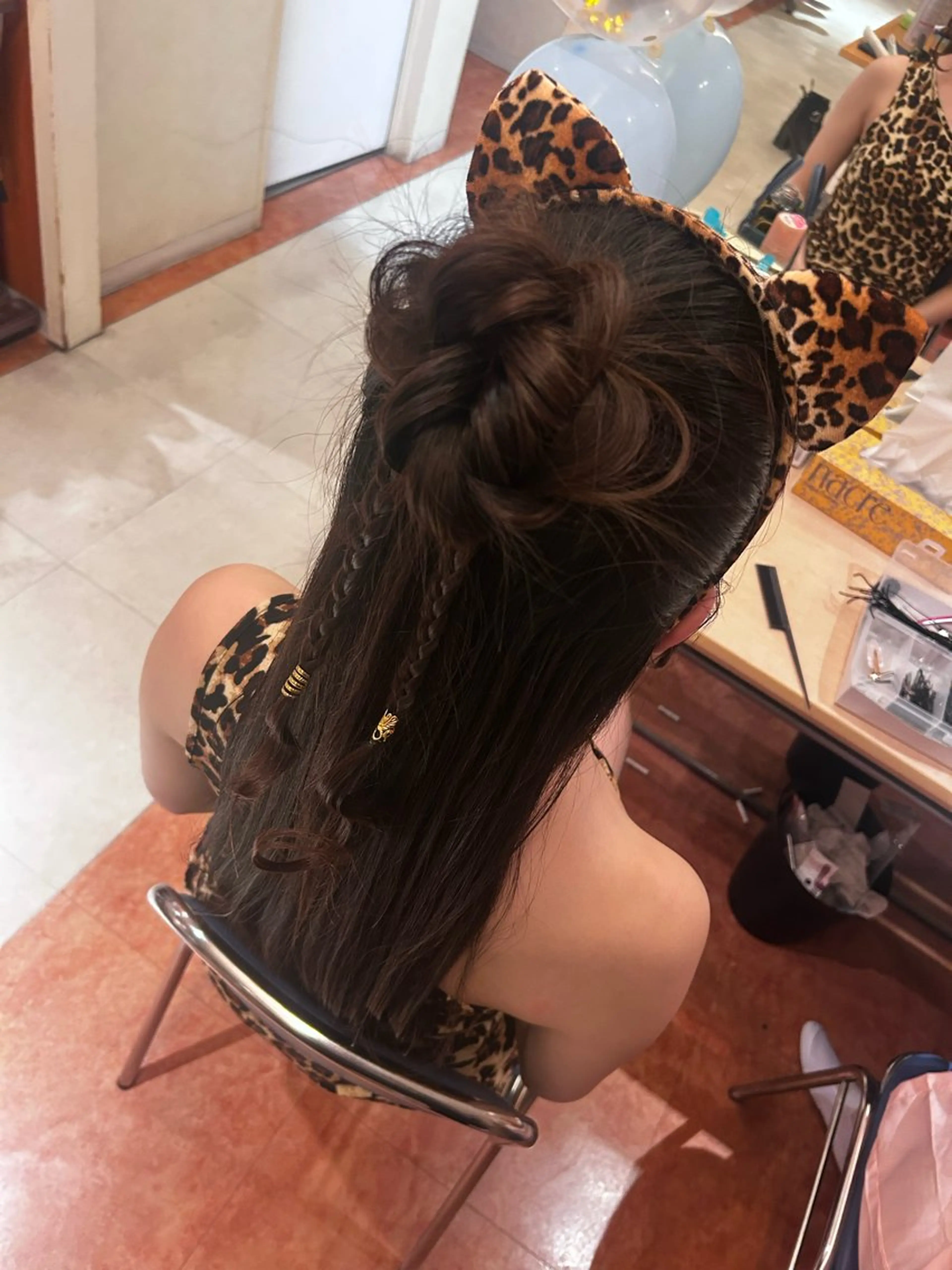 ロング 永澤 一輝のヘアスタイル