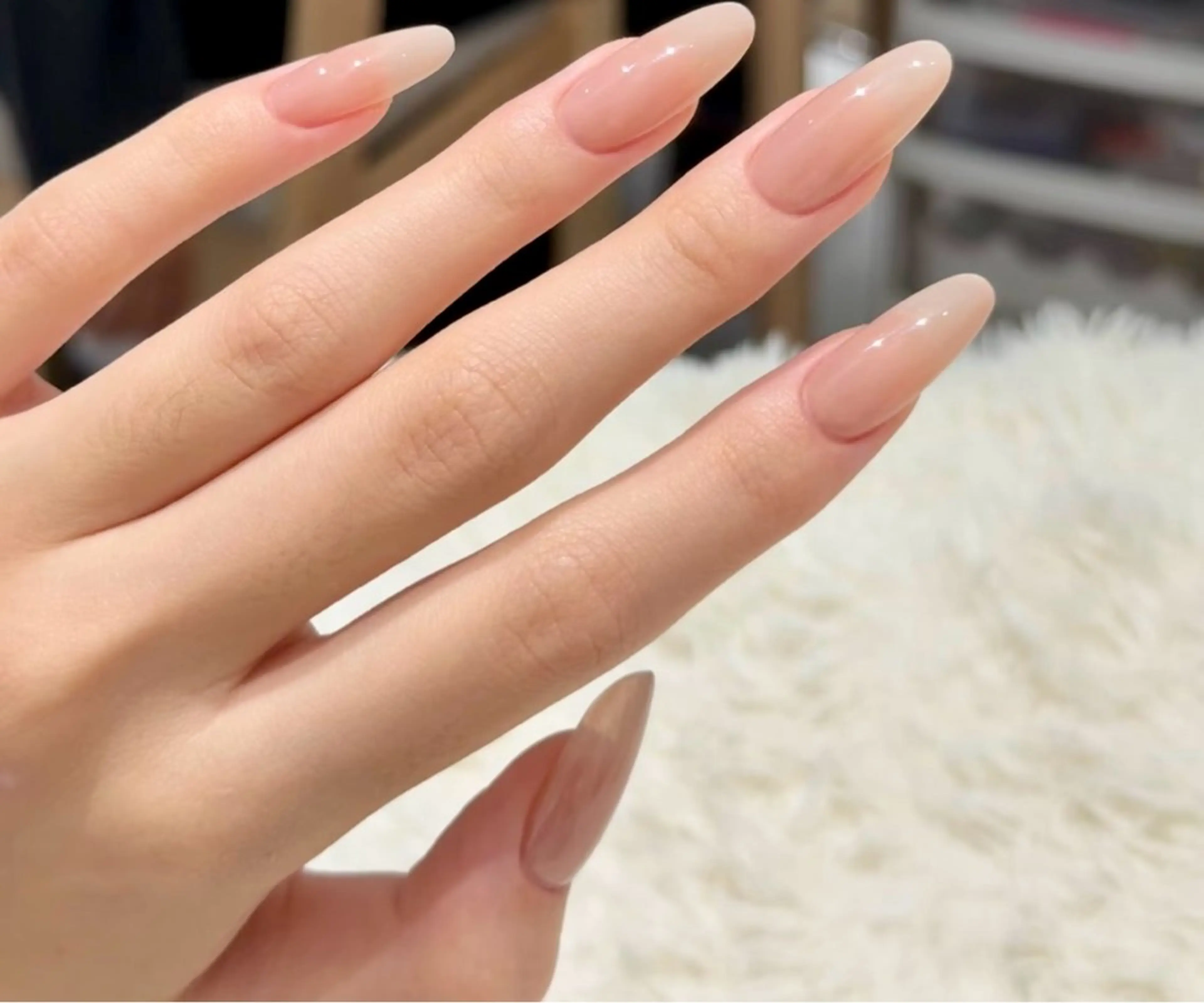 メンズ ネイル メンズ韓国風 アートネイル チークネイル 長さ出し フレンチネイル ハンドネイル ハンドケア Yumi Nail所属・Yumi Nail Seiのネイルデザイン