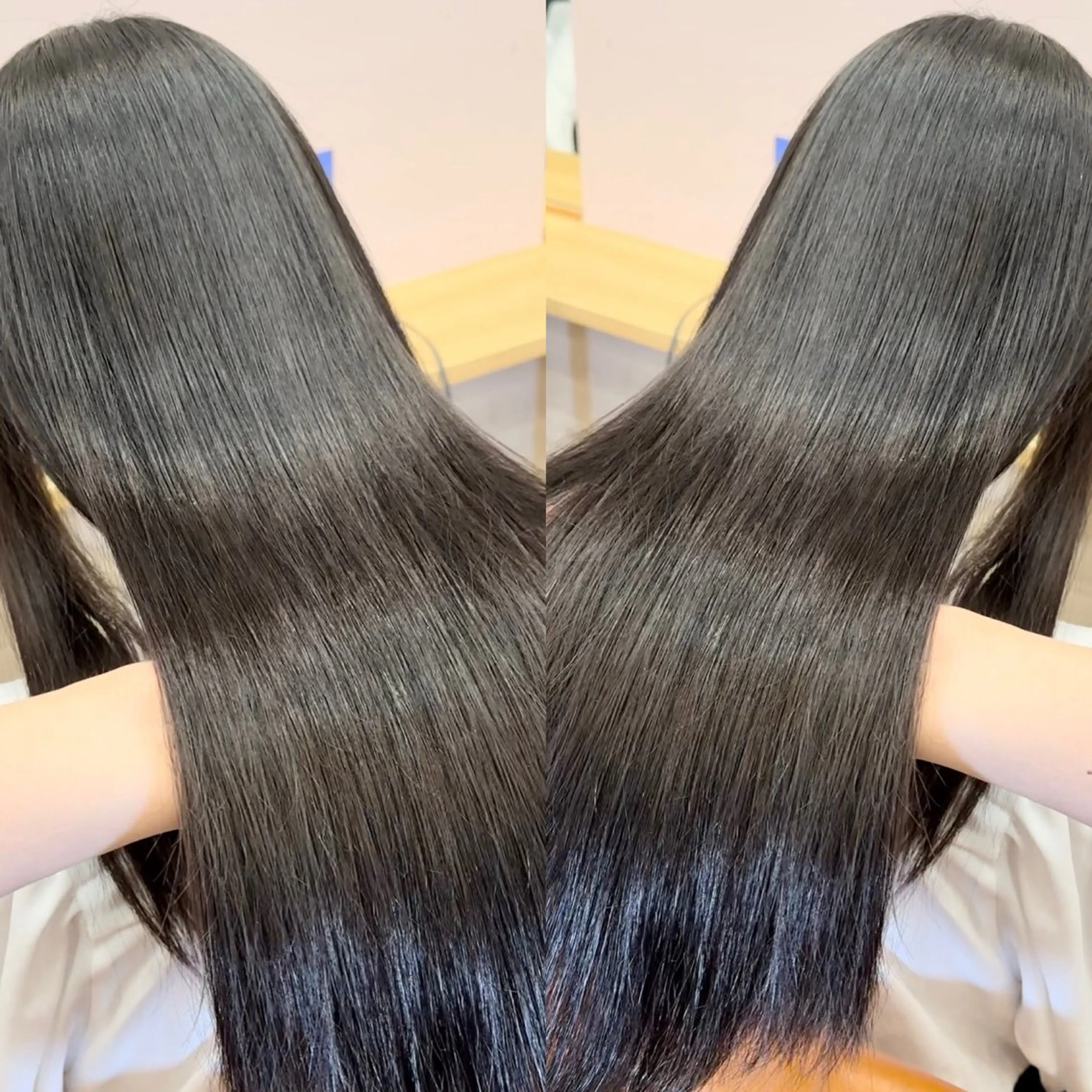 ロング レイヤーカット/ 髪質改善特化のヘアスタイル