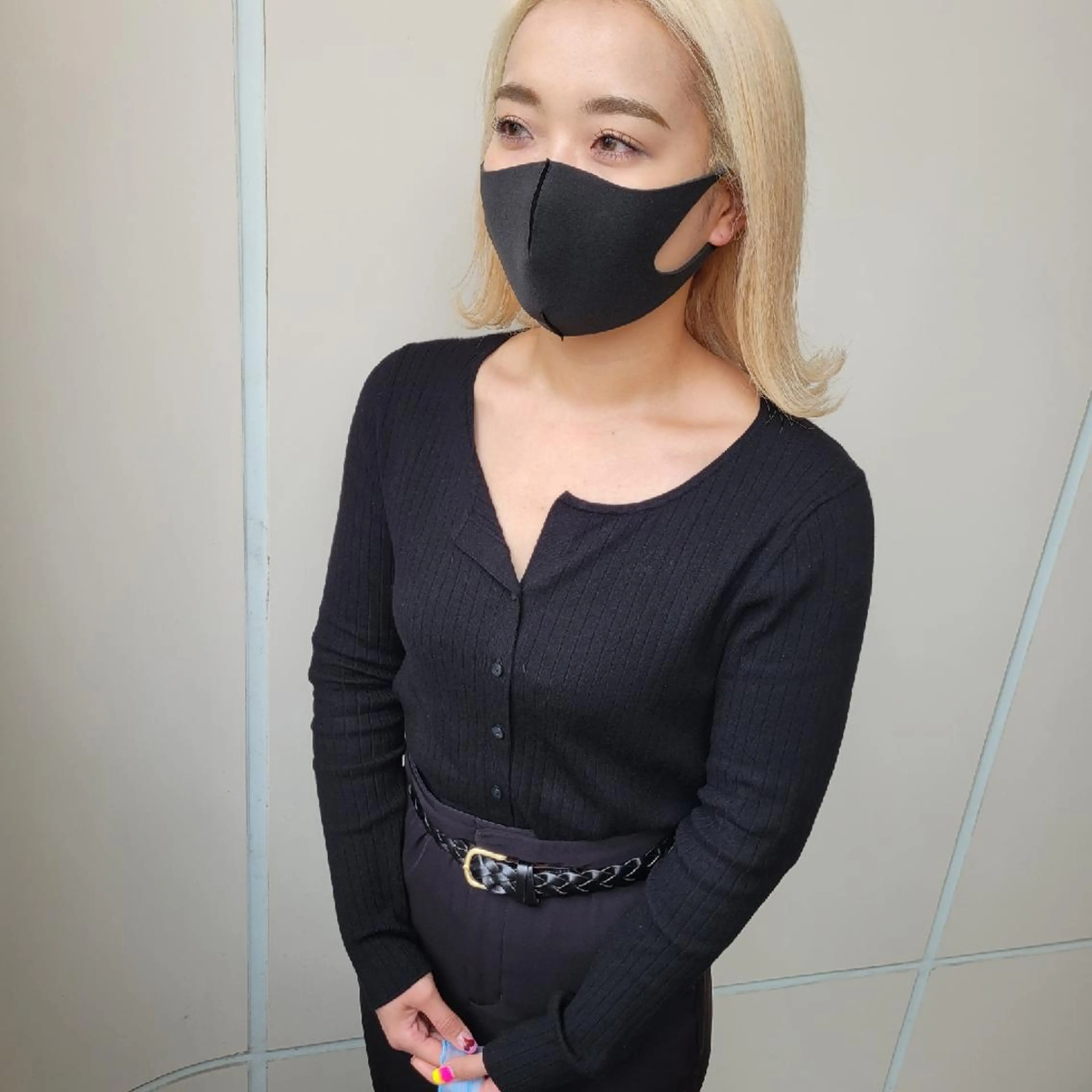 ミディアム カラー 羽エクステ🩷 🤍まき🤍のヘアスタイル