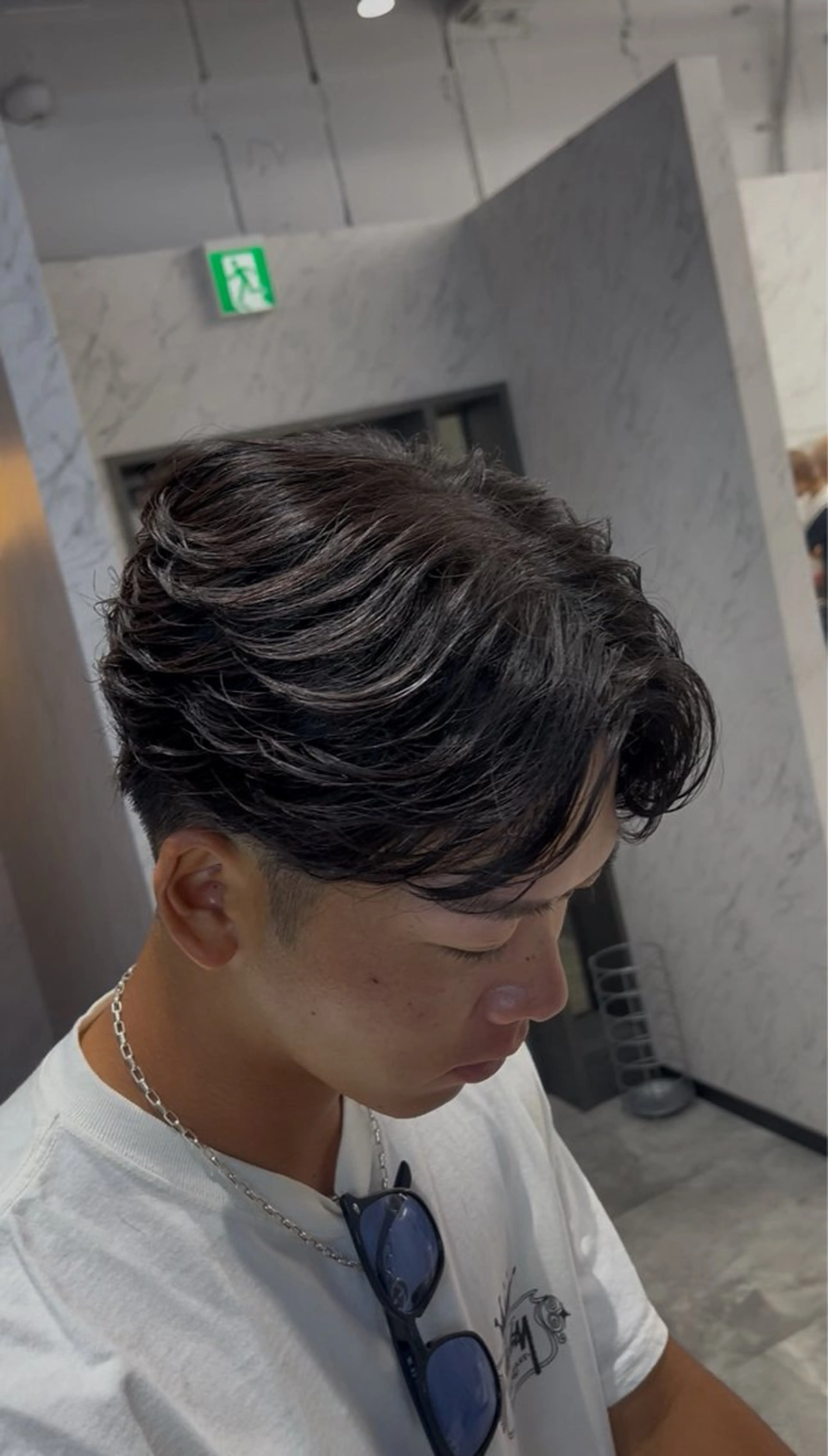 パーマ ニュアンスパーマ HOMME    BLANCHE所属・Seira 札幌メンズサロンのヘアスタイル