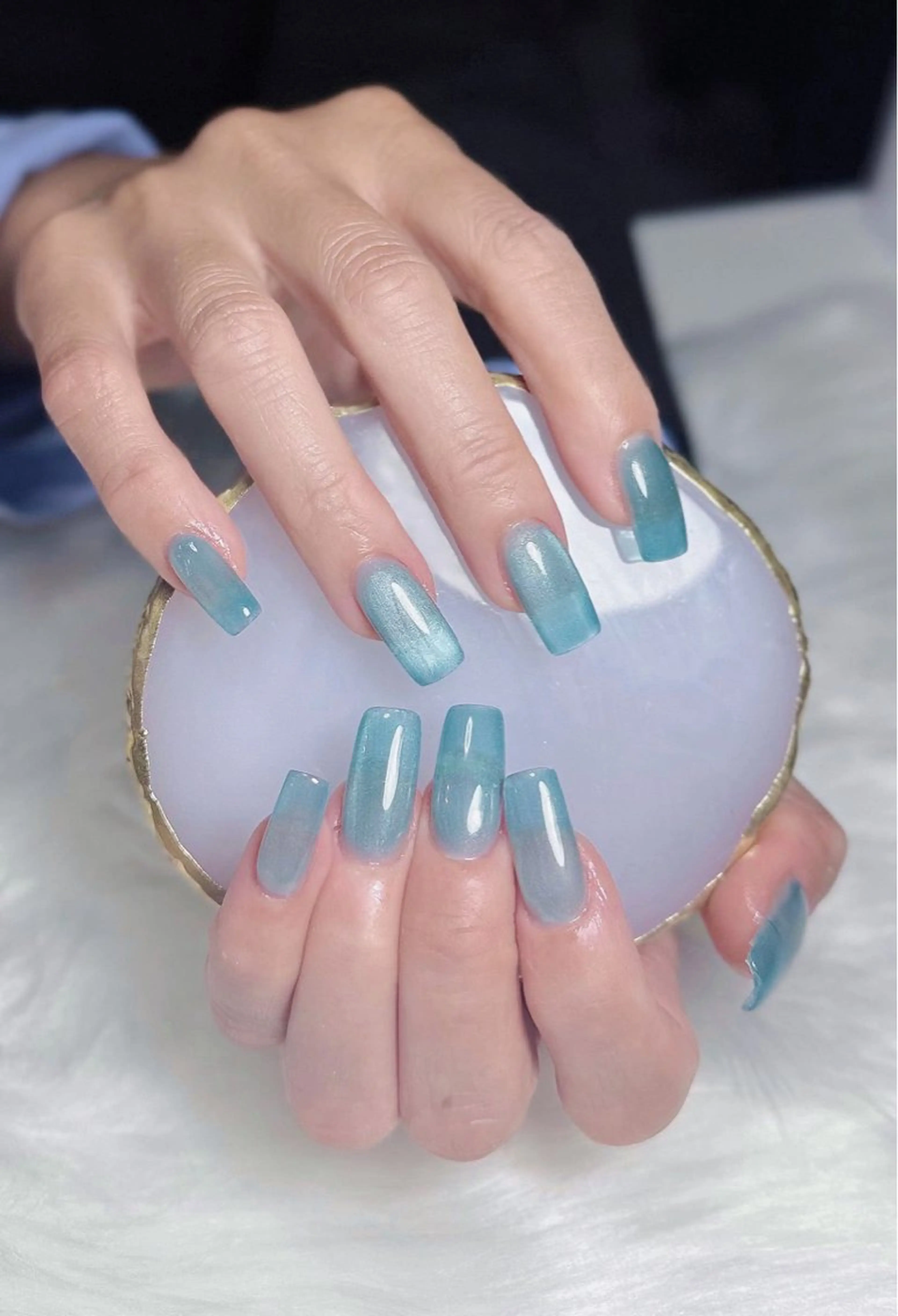 ネイル オーロラネイル チークネイル フットネイル フレンチネイル ジェルネイル Nichi Nailsのネイルデザイン