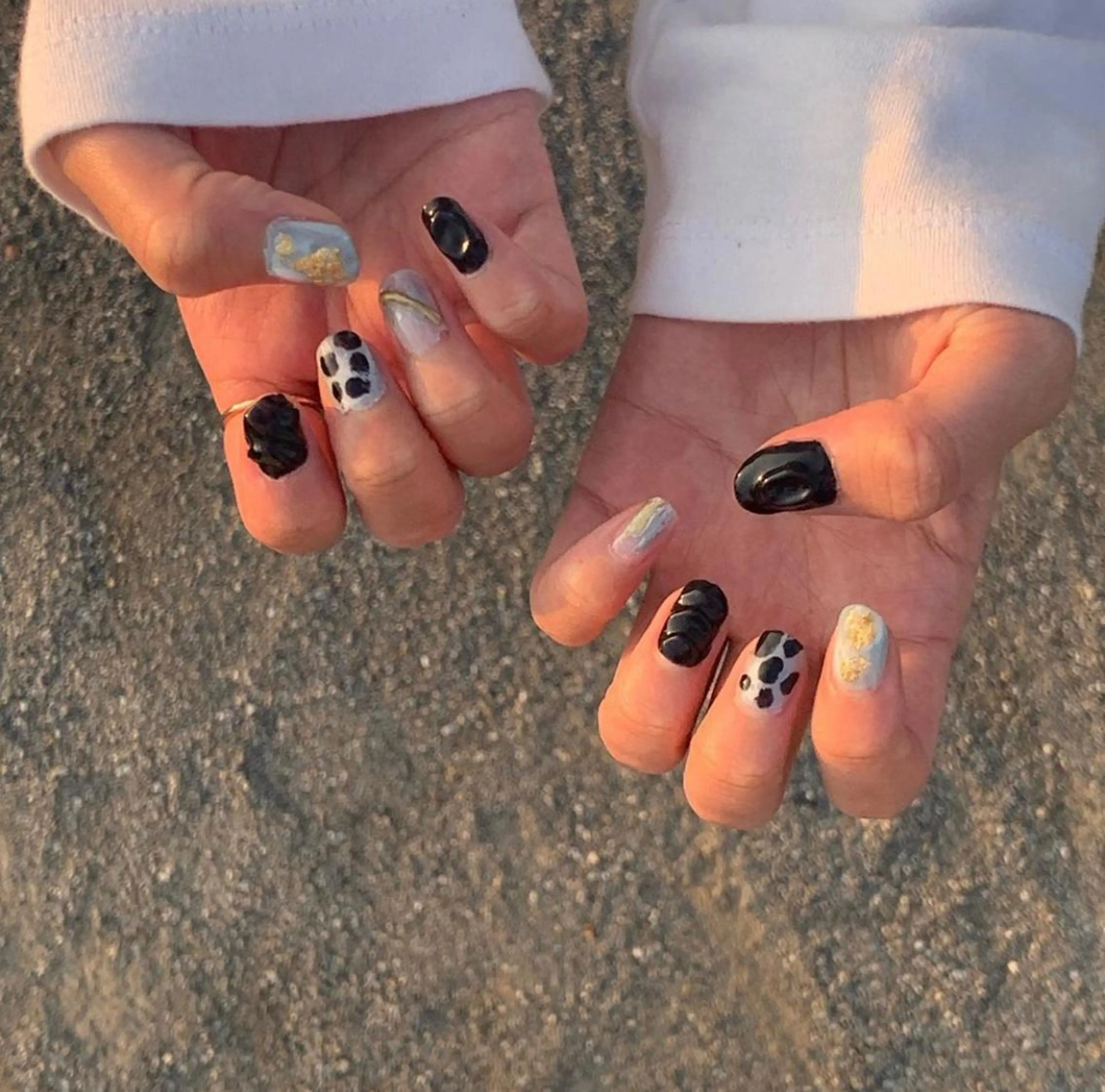 ネイル ニュアンスネイル 平野葵🎀 hair/nailのネイルデザイン