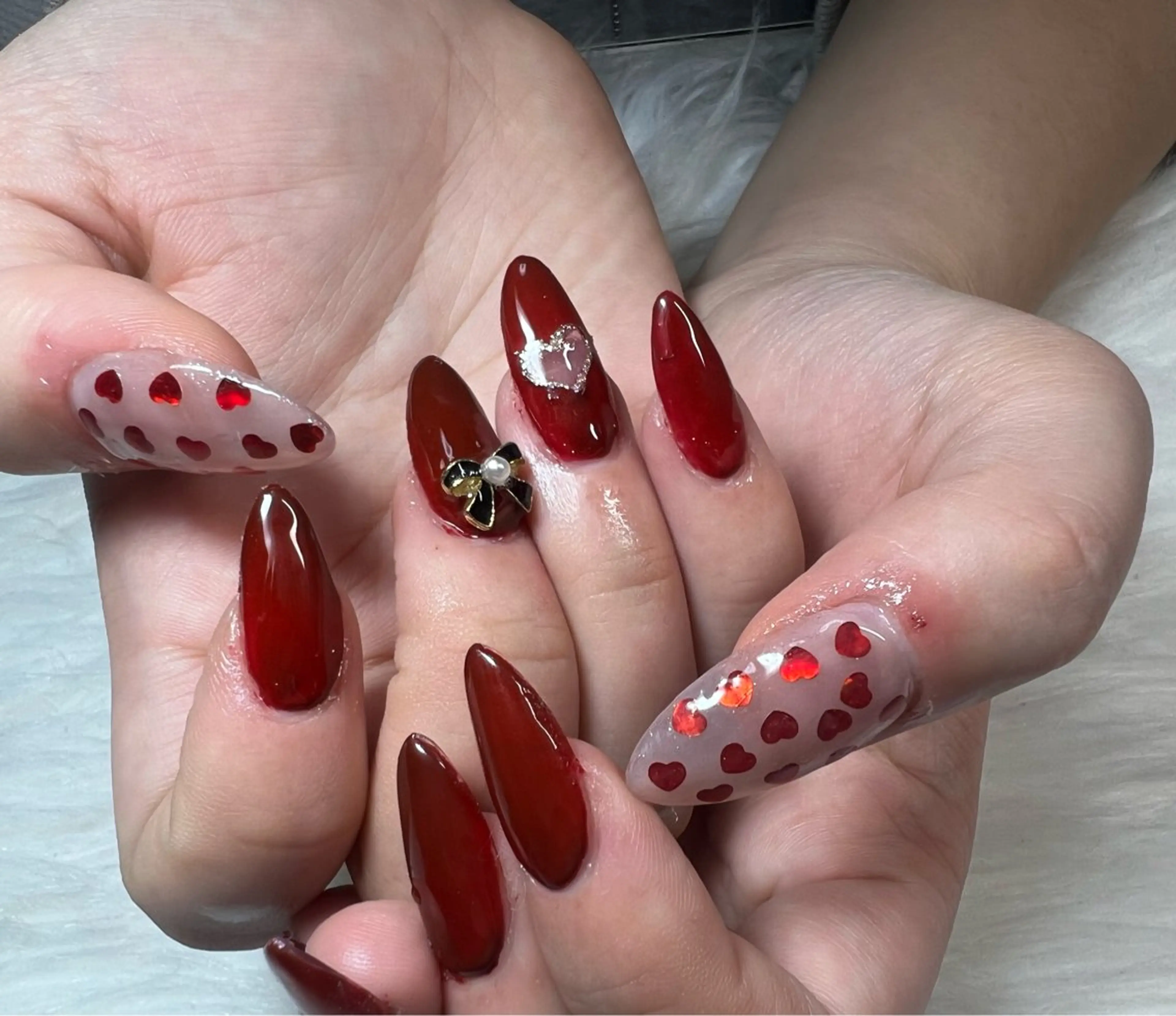 ネイル バレンタイン Ruana Nailのネイルデザイン