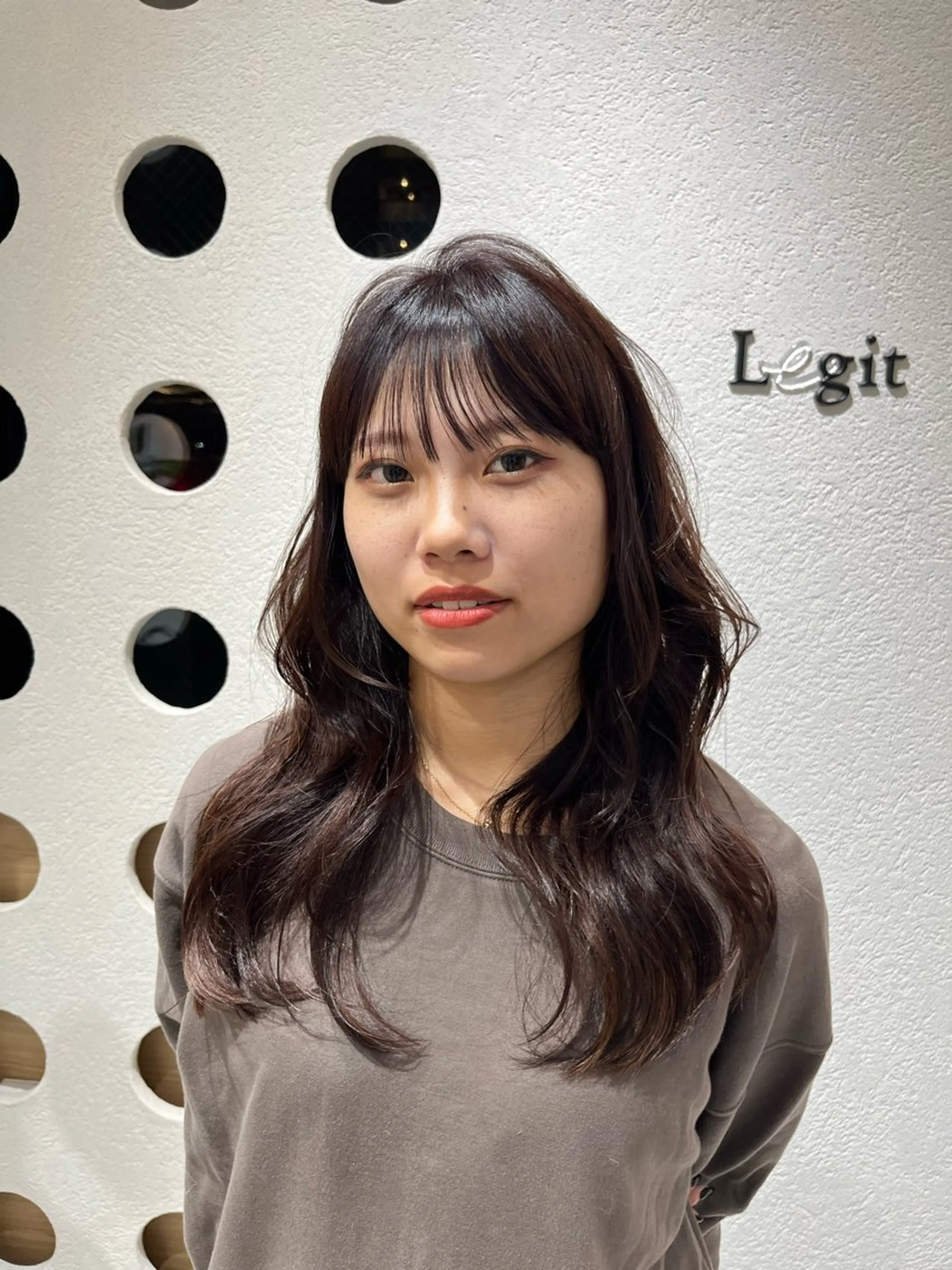 セミロング 海老名で可愛いを作る 🫧shuri🫧のヘアスタイル