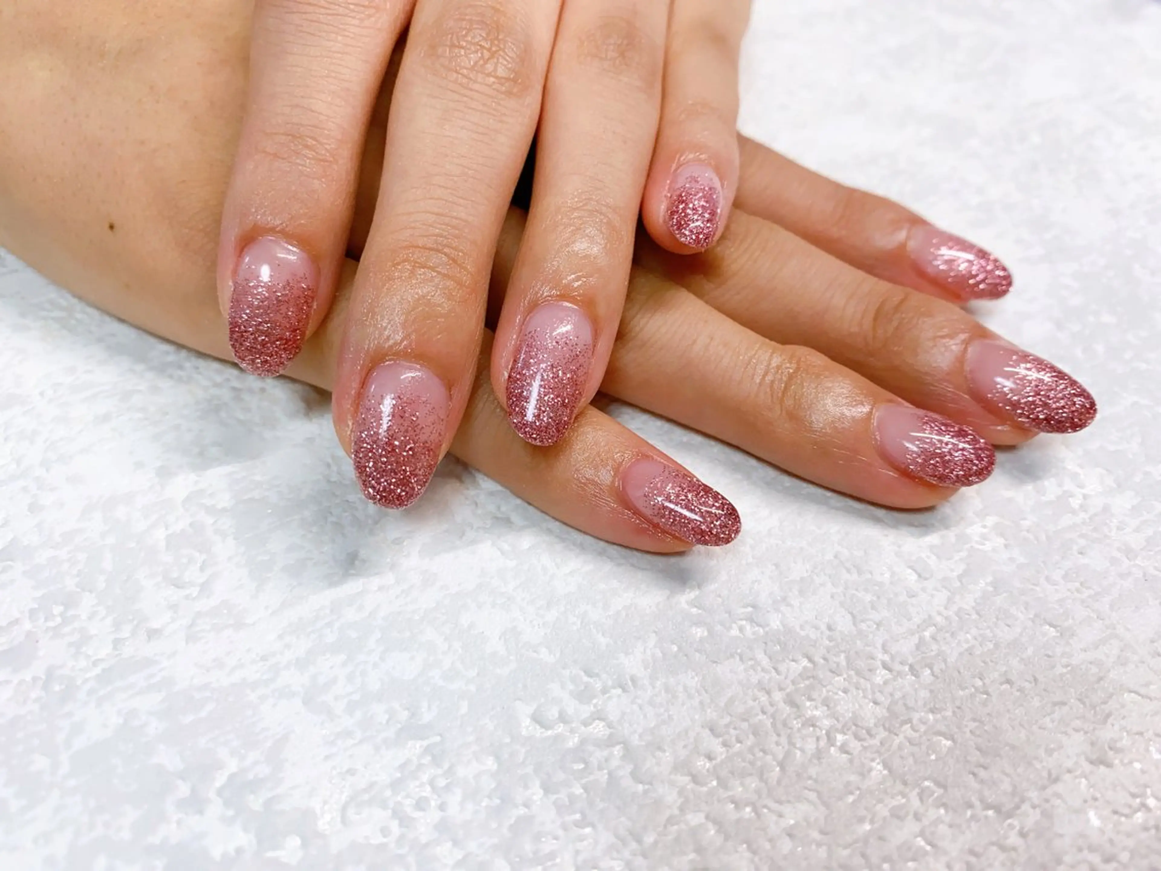 ネイル オーロラネイル フラワーネイル フットネイル フレンチネイル ジェルネイル Mogu nail 二子玉川のネイルデザイン