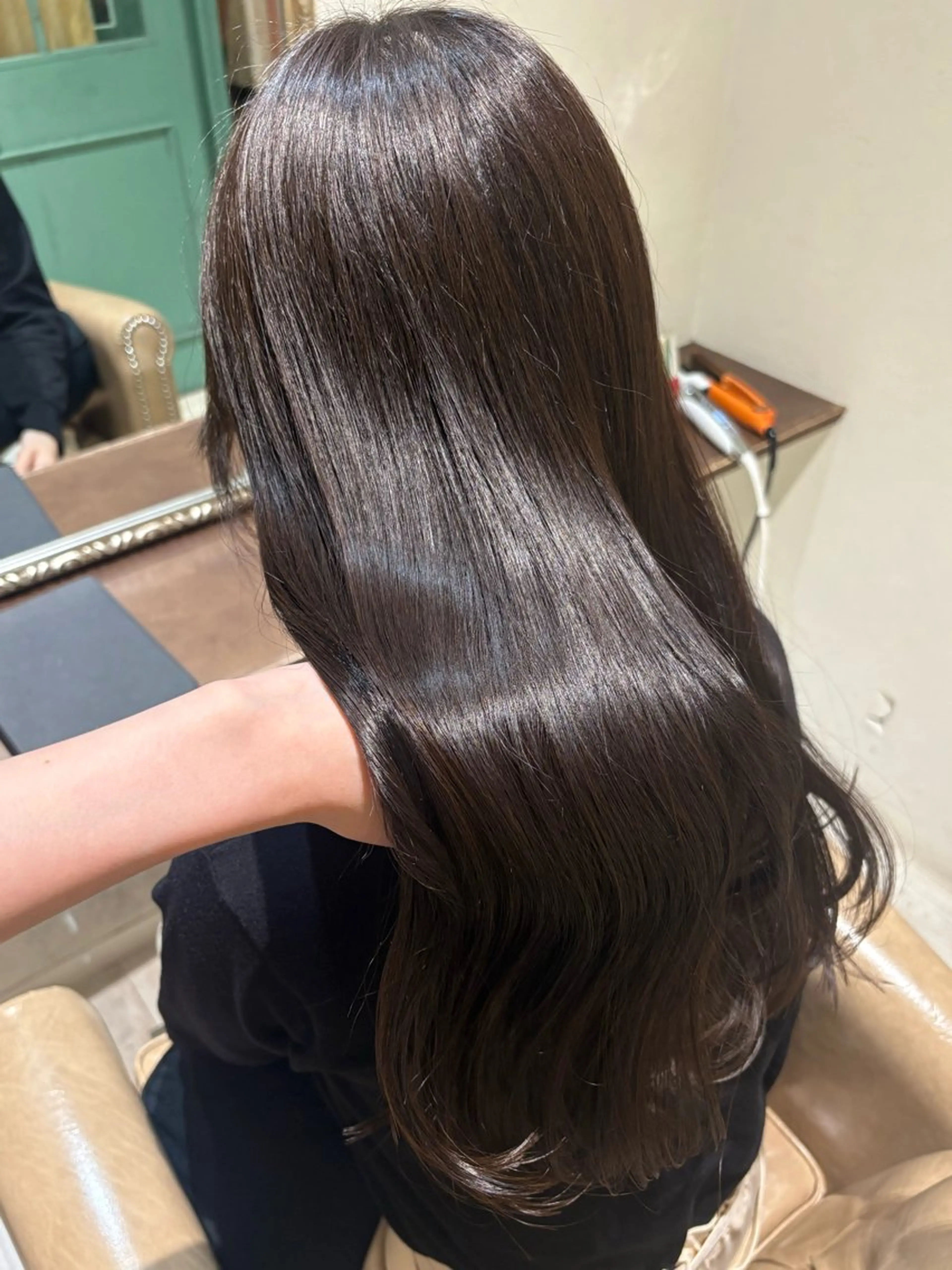 セミロング ヘアカラー トリートメント なぎさ 心斎橋美容室のヘアスタイル