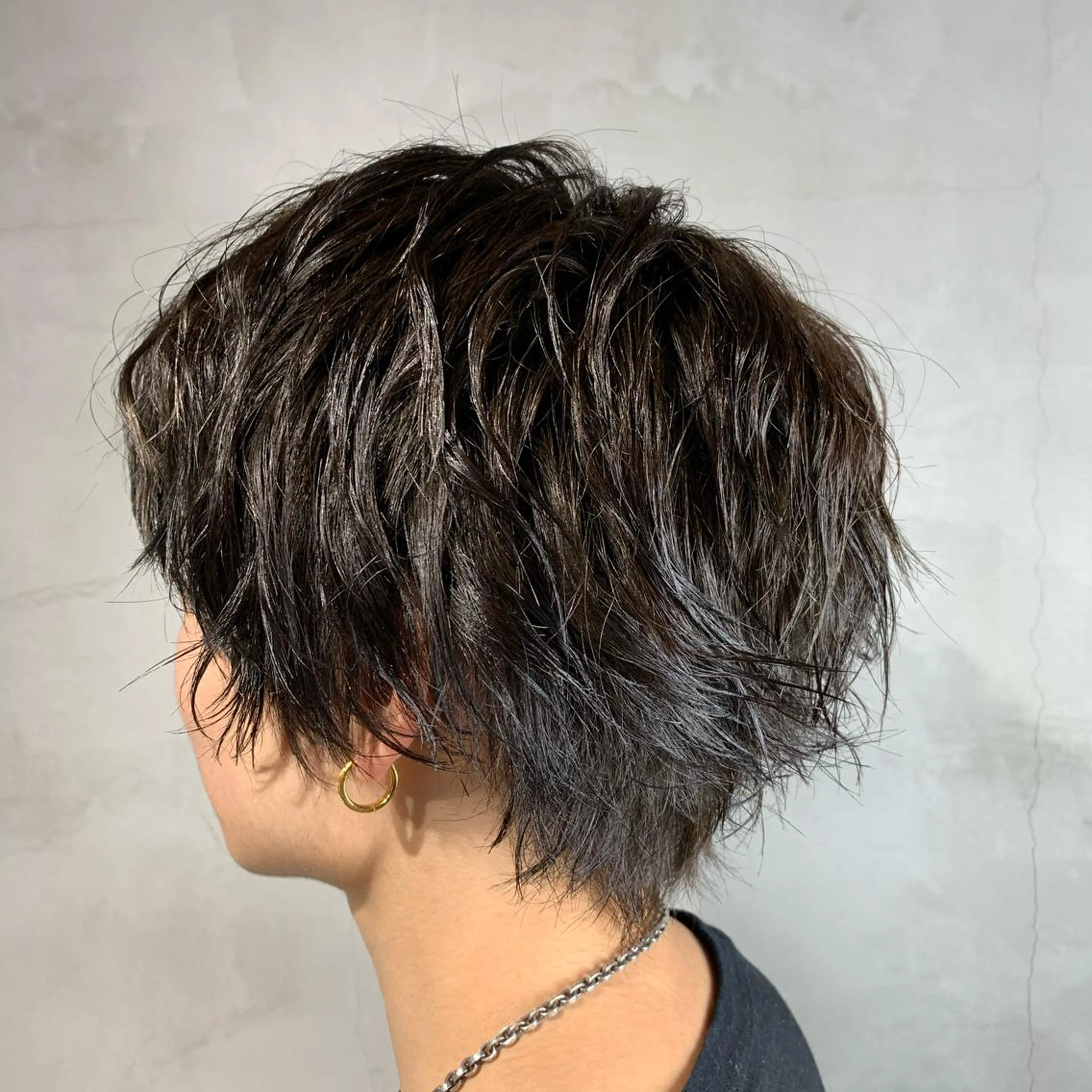 ミディアム ヘアサロンM  渋谷所属・メンズパーマ 工藤勇也のヘアスタイル