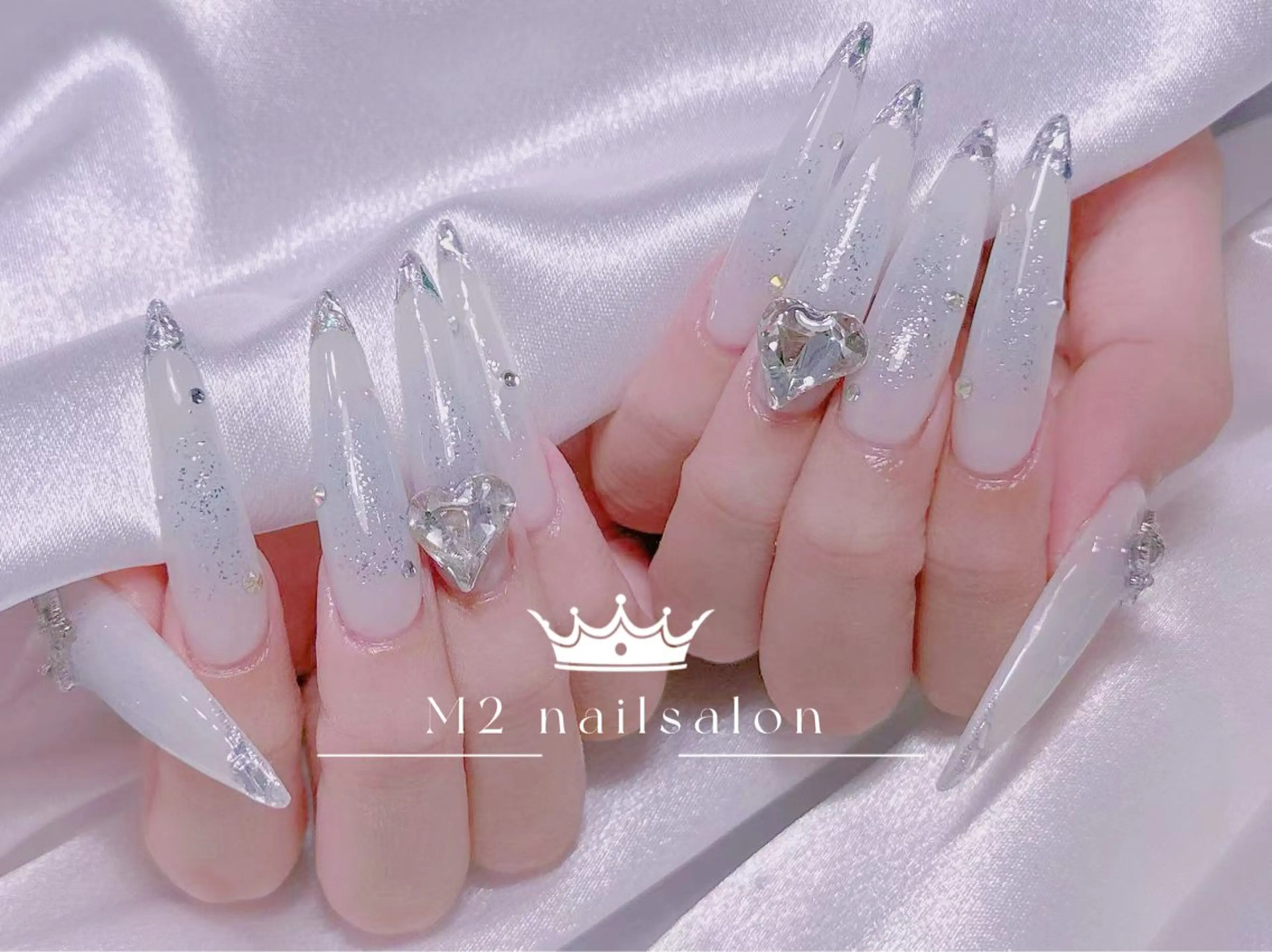 ネイル ハンドネイル 長さだし専門店 M2　rikaのネイルデザイン