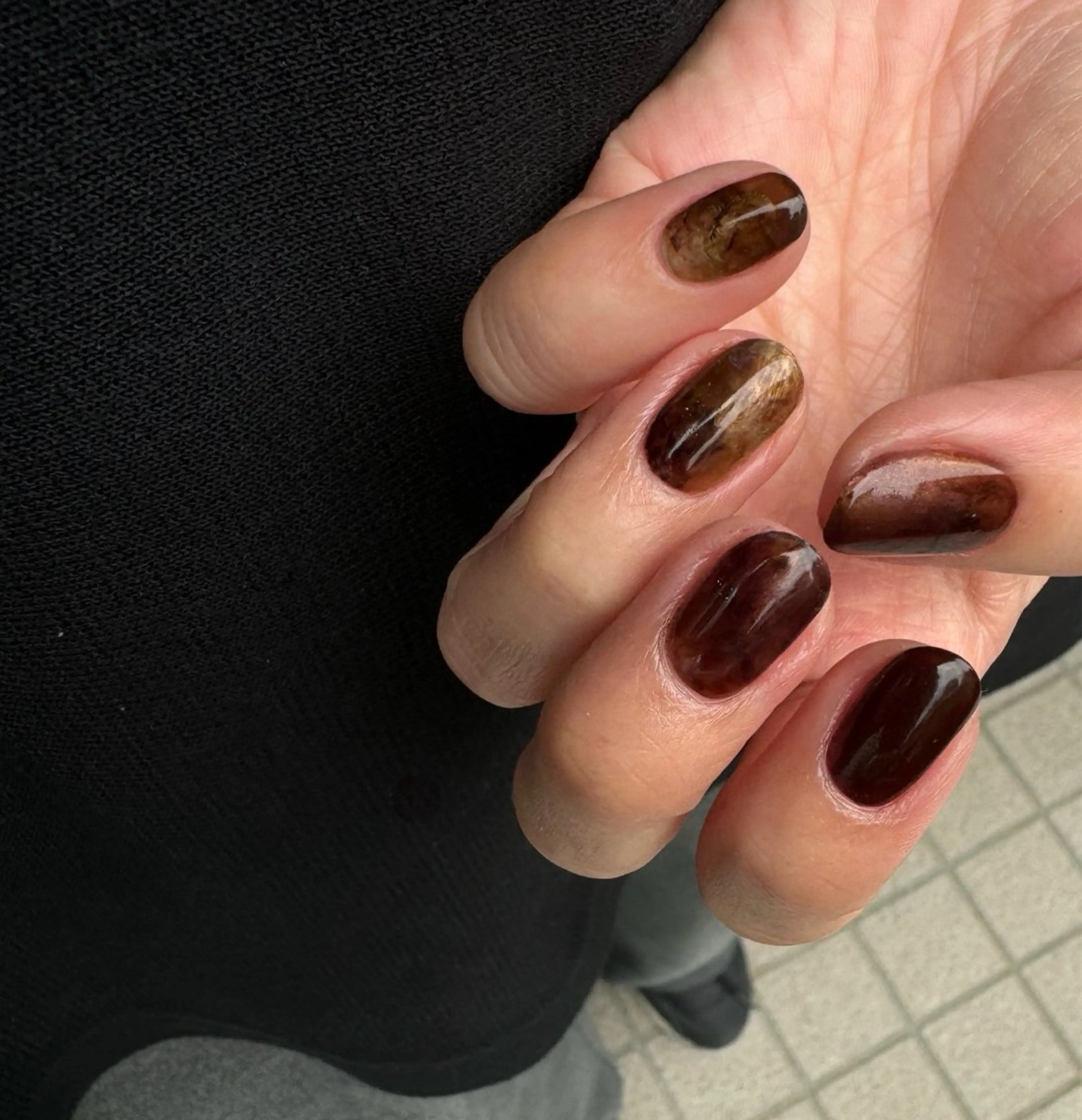 ネイル アートネイル ニュアンスネイル ハンドネイル Blé nailのネイルデザイン