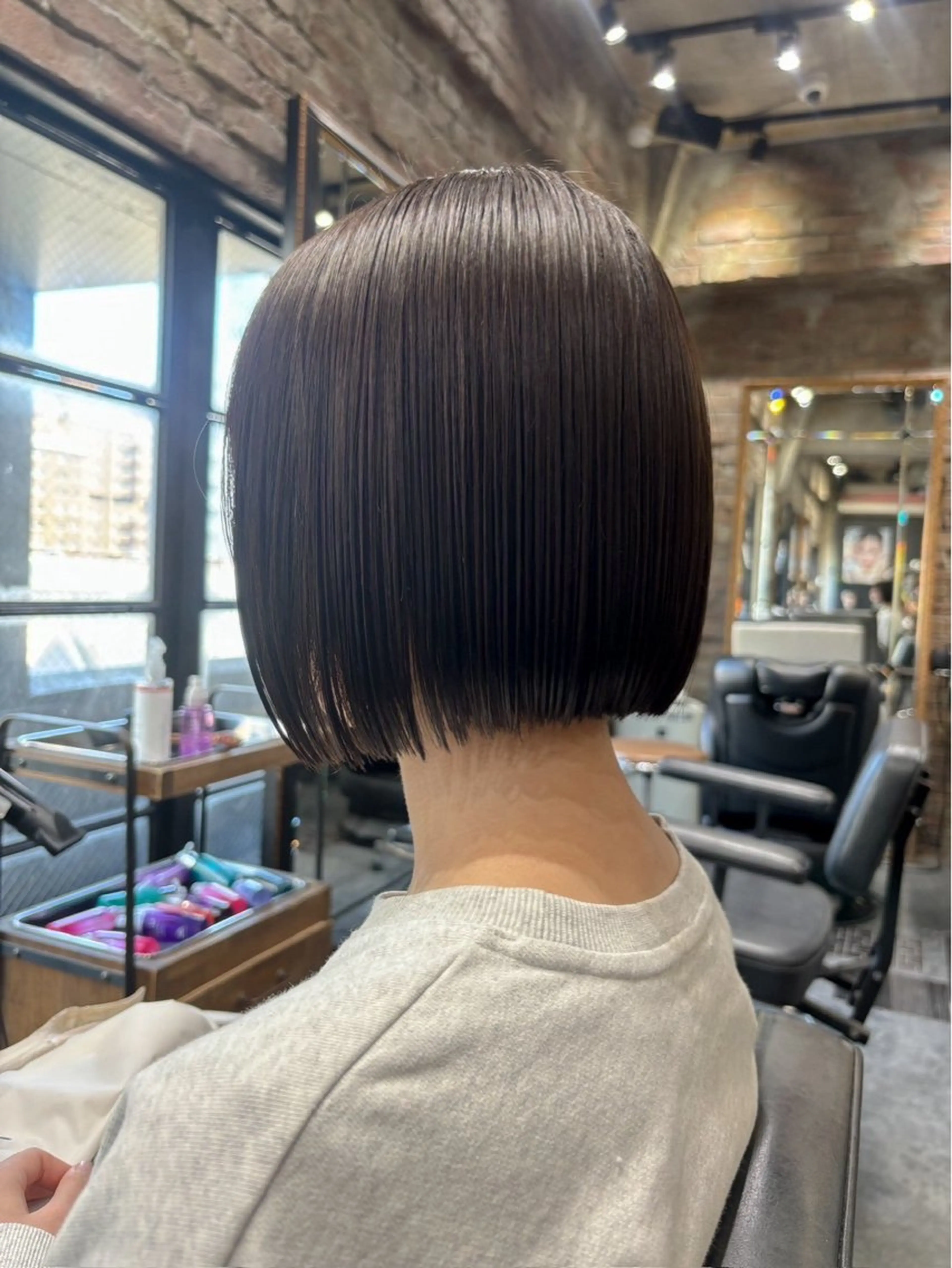 ミディアム カラー 林 蓮二朗のヘアスタイル