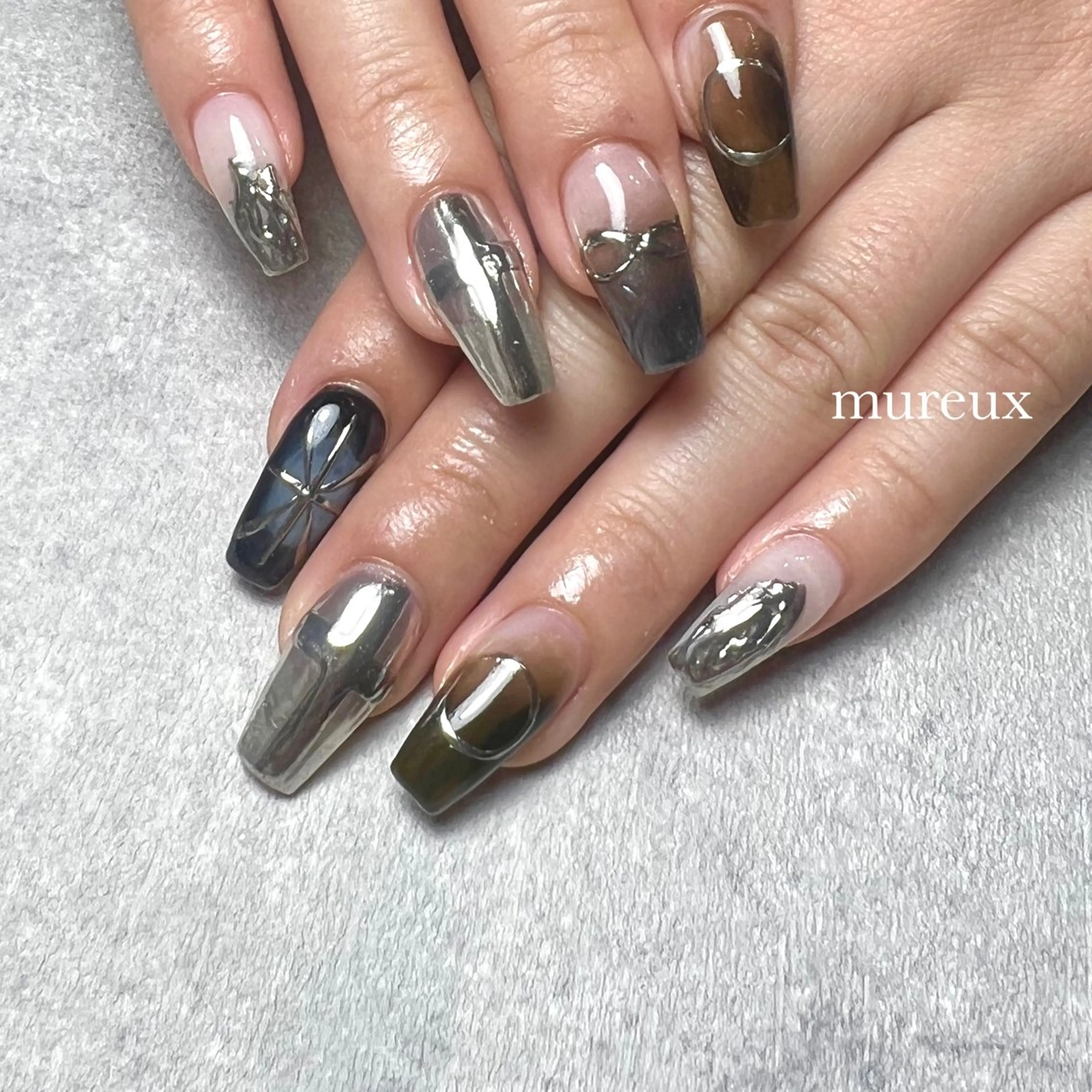 ネイル ハンドネイル mureux ∵ayakaのネイルデザイン