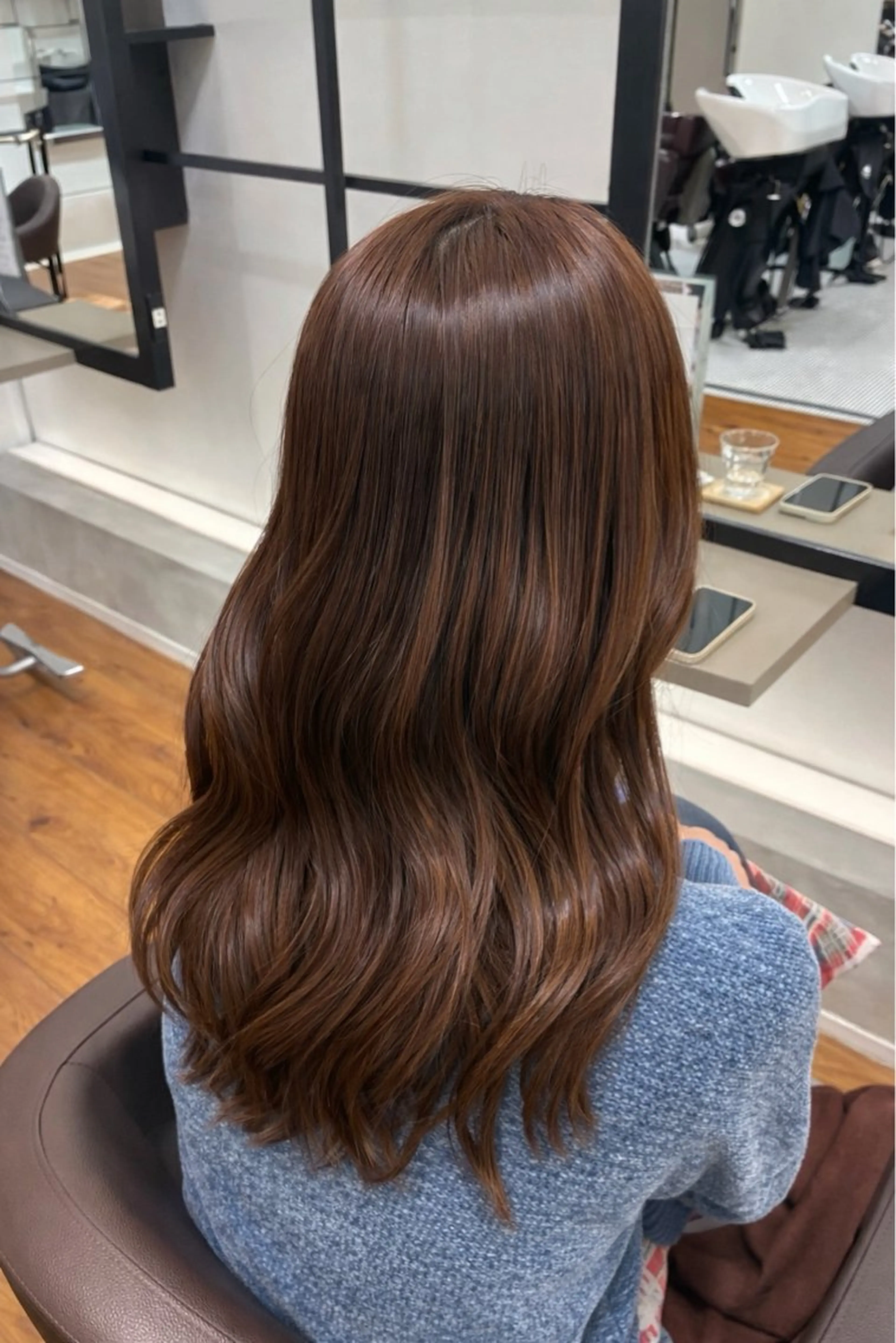 カラー ヘアカラー ayano/ 艶カラー✨/韓国風のヘアスタイル