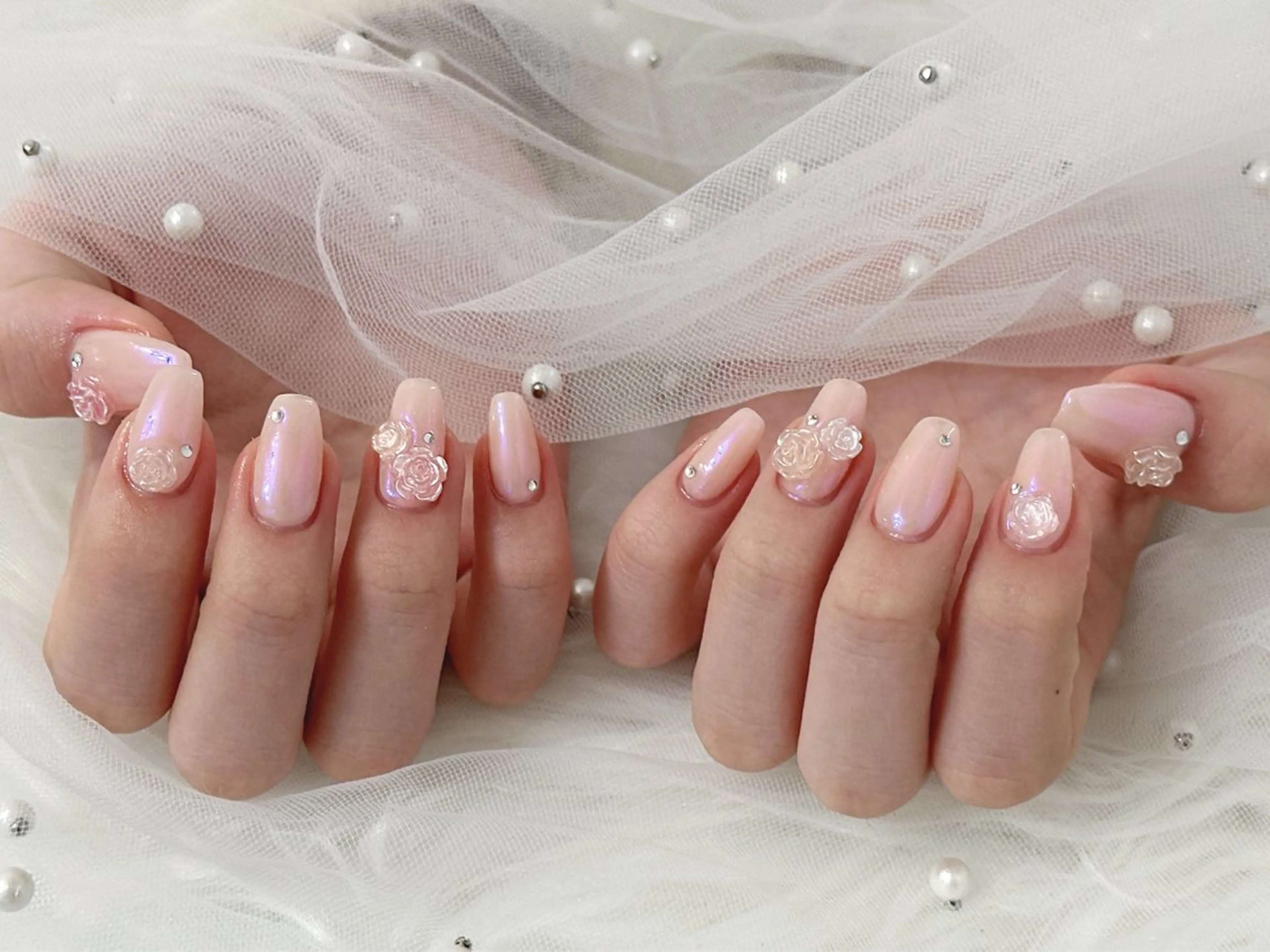 ネイル ハンドネイル 【Eclat ｴｸﾗ】nail＆beauty所属・Eclat〔ｴｸﾗ〕 MOEKA𝜗𝜚*のネイルデザイン