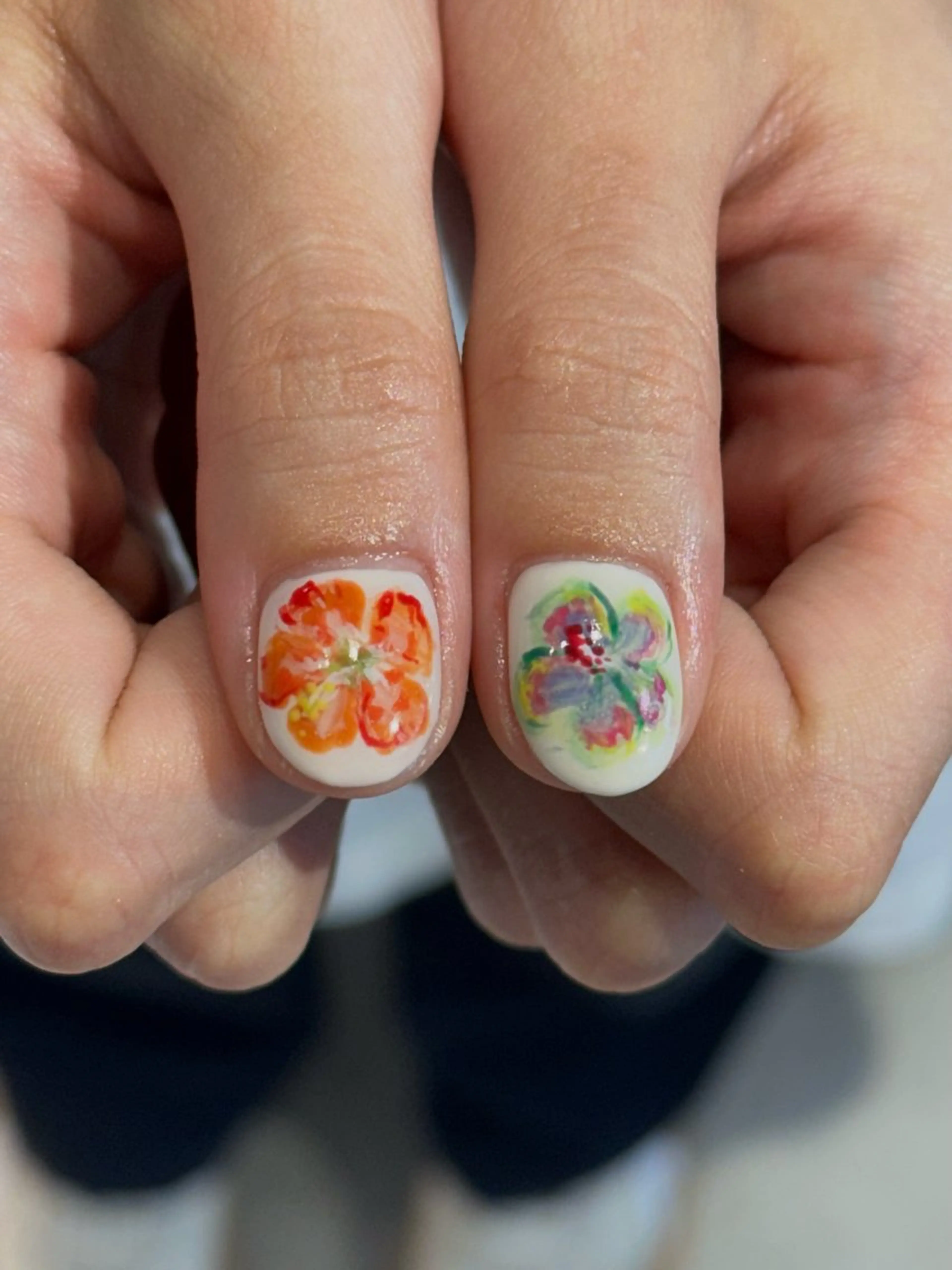 ネイル ハイトーン特化 pepe🎀のヘアスタイル