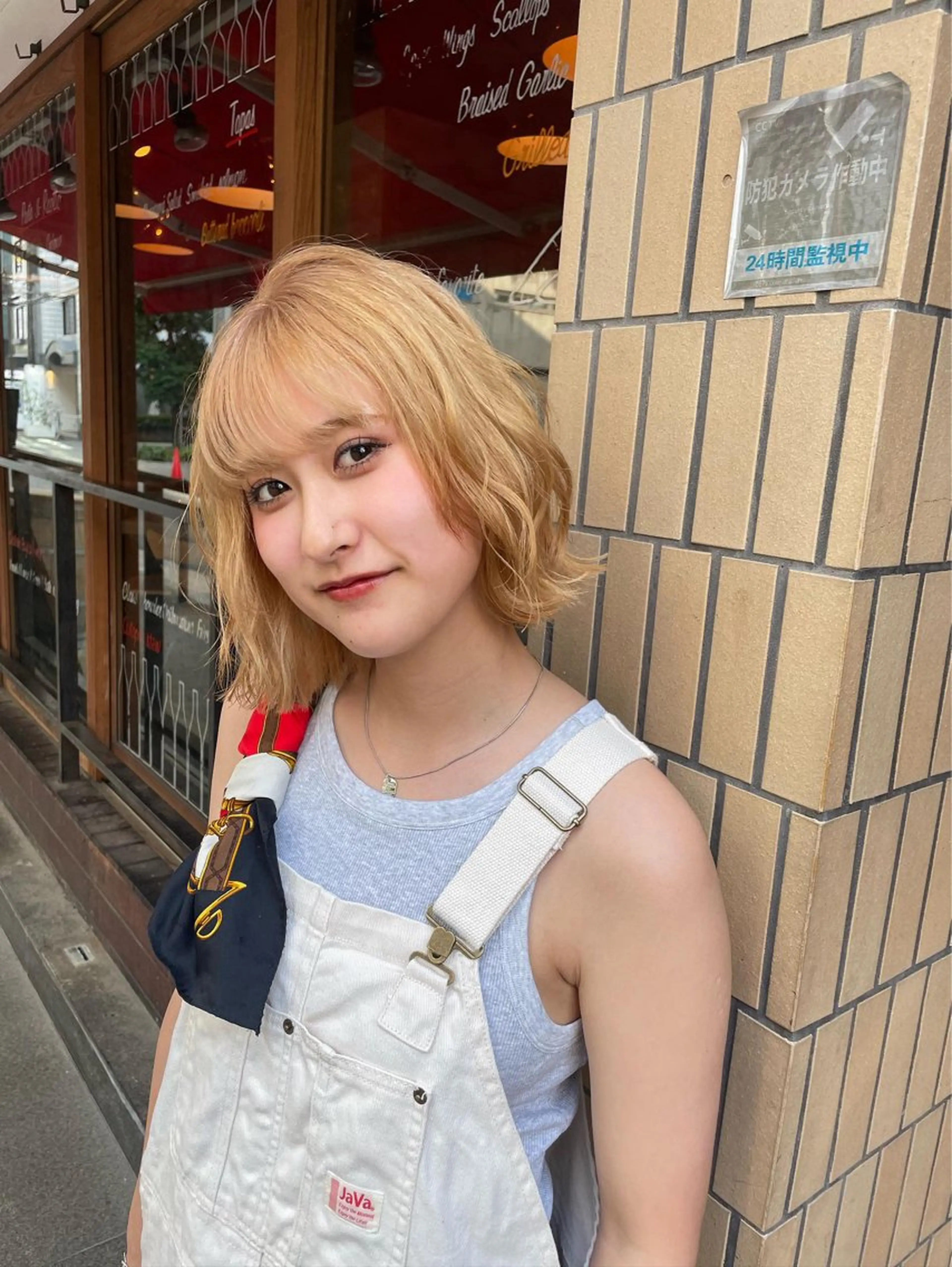 ミディアム ヘアカラー L STUDIO所属・ハイトーン/ブリーチ 🧁soraのヘアスタイル