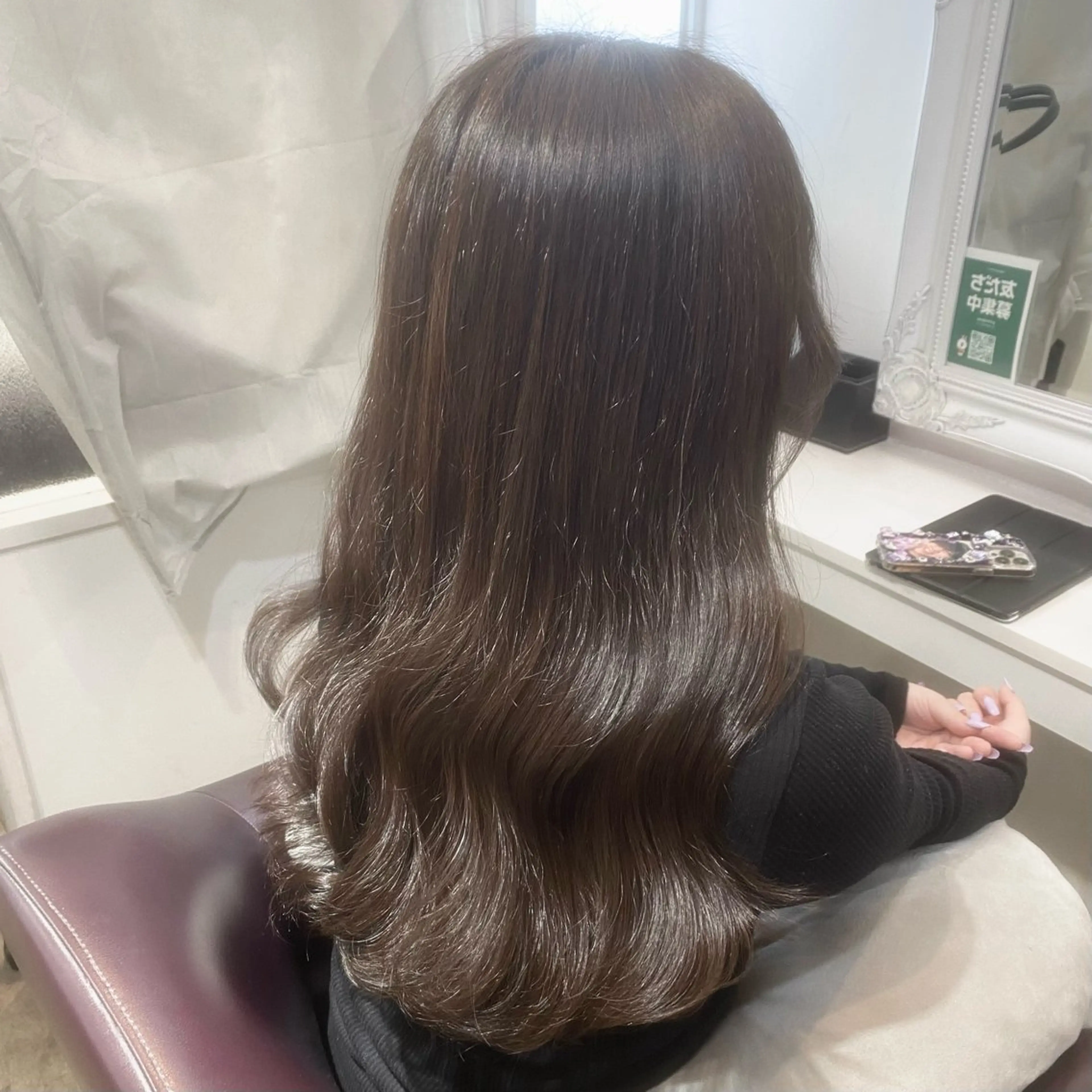 ロング カラー 透明感カラー ヘアカラー 𝑆𝐴𝑂𝑅𝐼 /大森🪞🎀のヘアスタイル