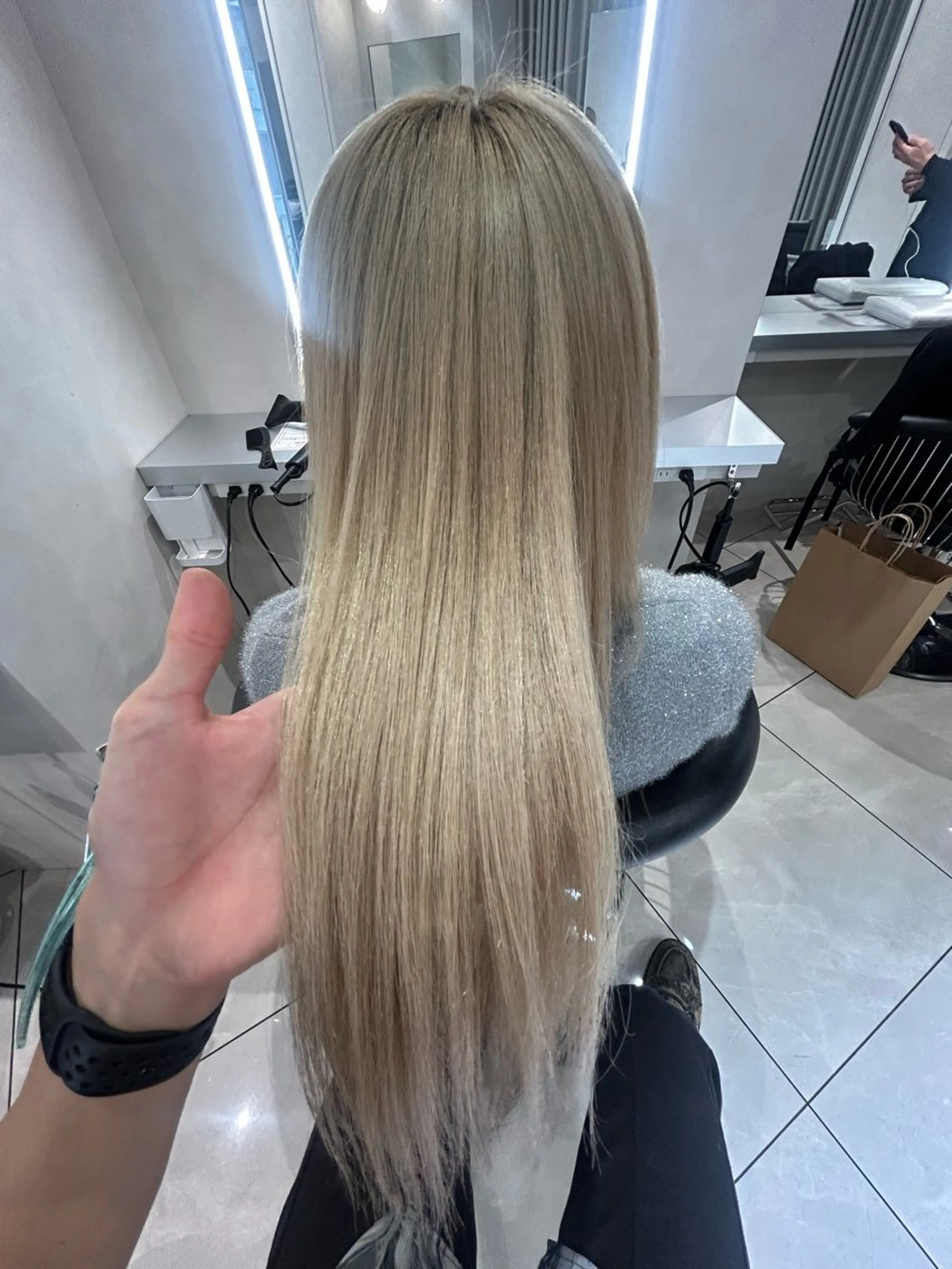 セミロング トリートメント 池袋/縮毛矯正/ 髪質改善/【光輝】のヘアスタイル