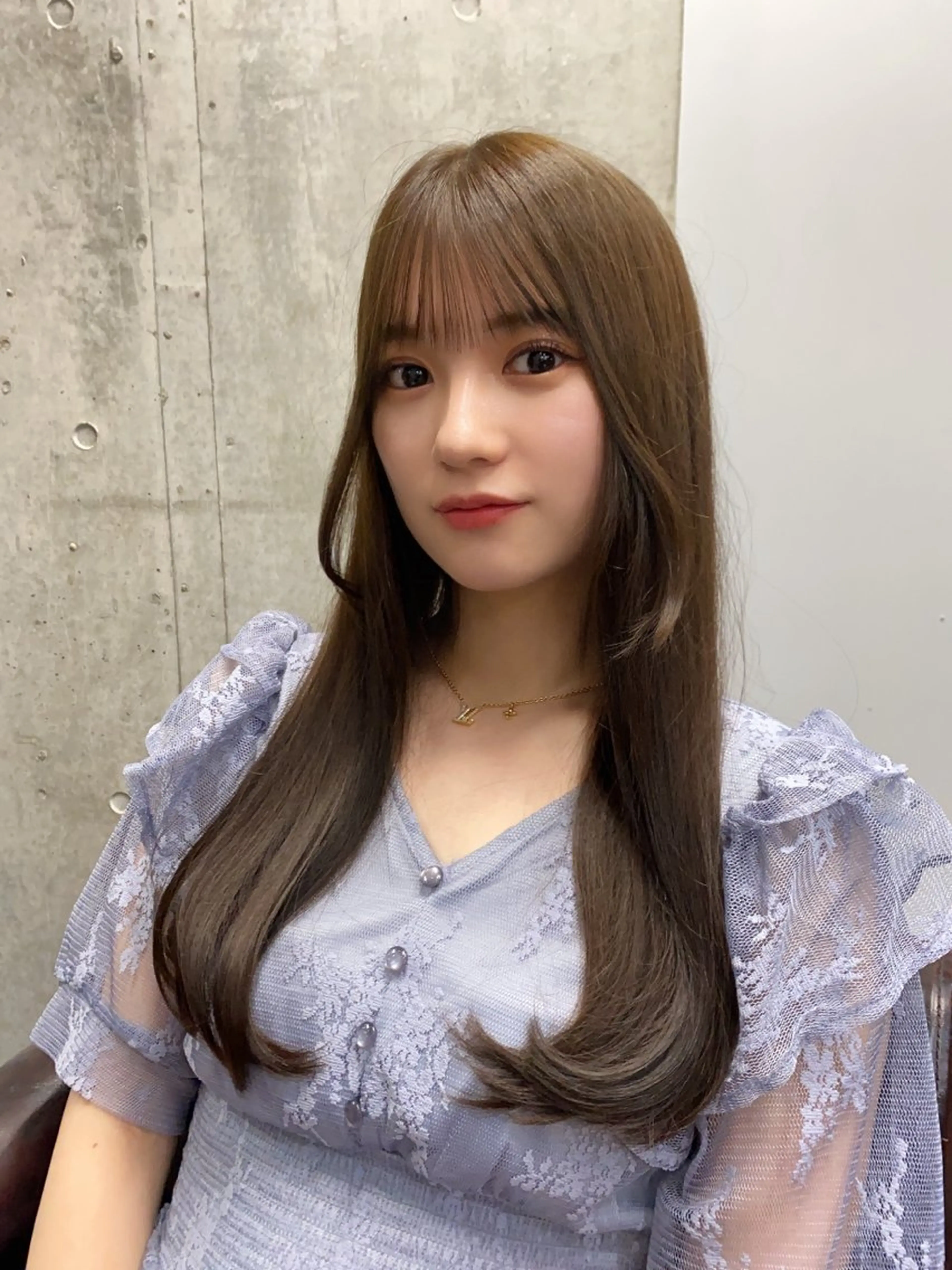 ロング 髪質改善 韓国/ワンホンヘア 髪質改善/MaCoのヘアスタイル