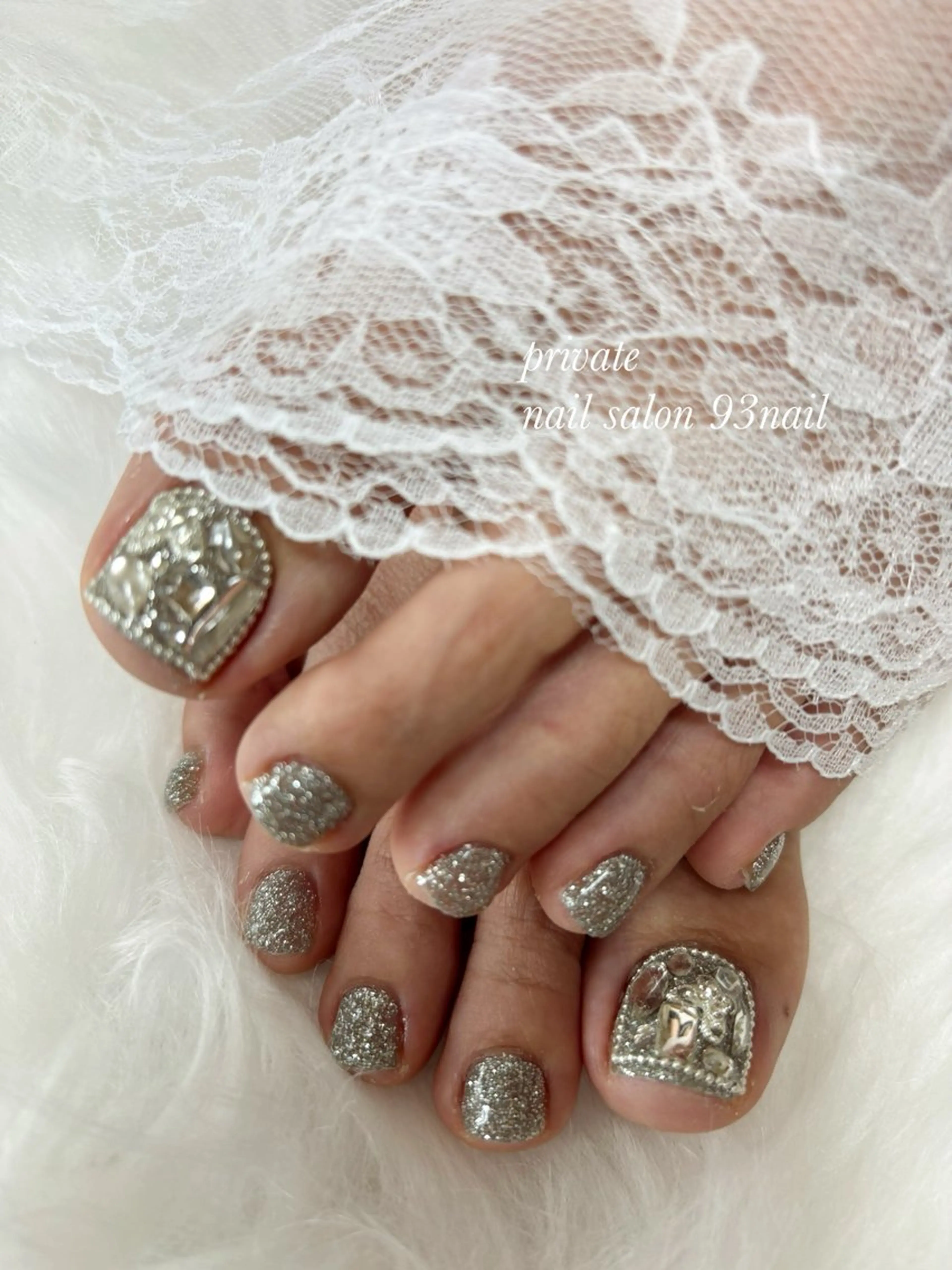 ネイル フットネイル 93 nailのネイルデザイン