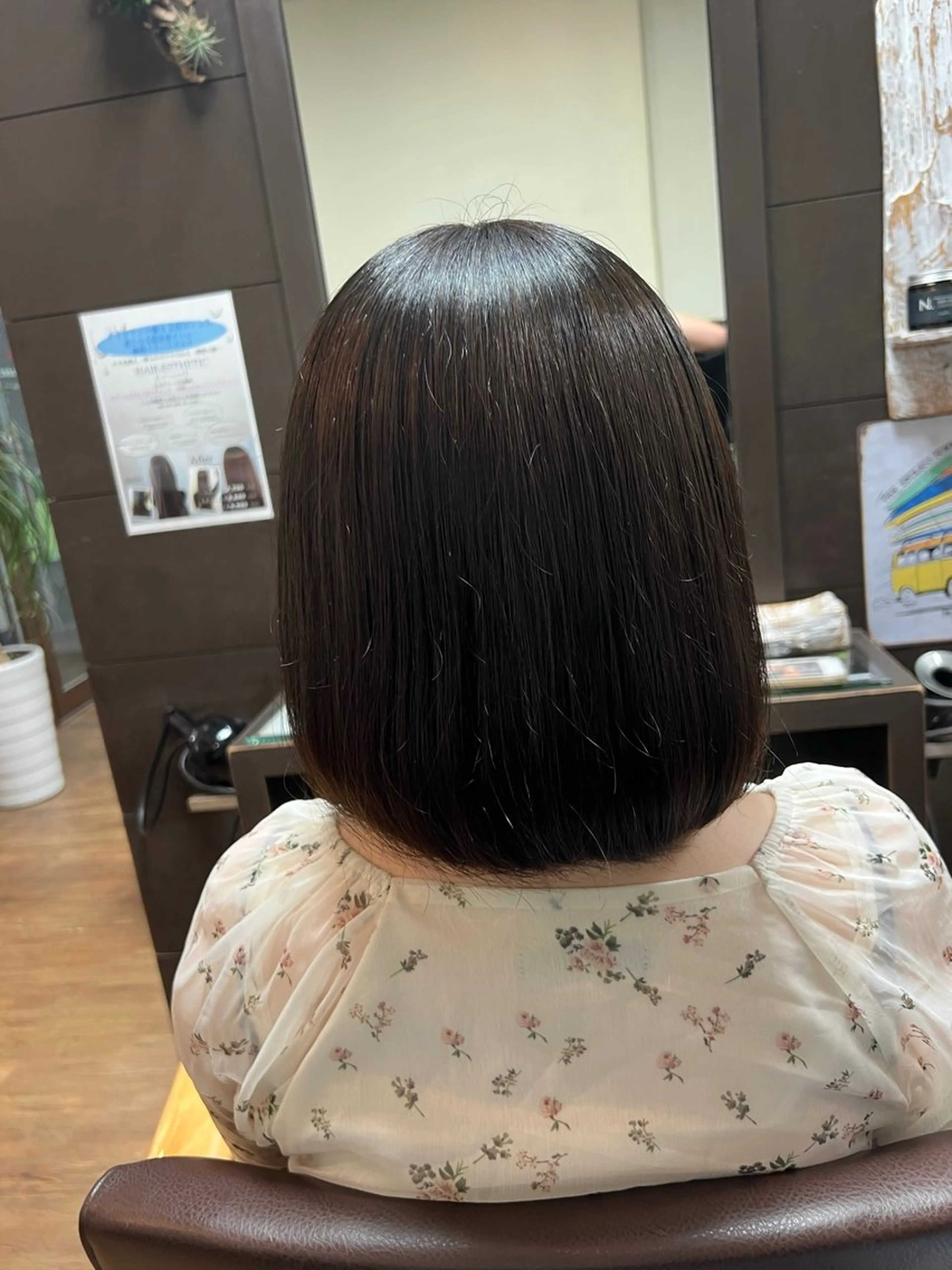 ミディアム ボブ トリートメント カット トリートメント hair mission rodeo所属・縮毛矯正/髪質改善 》YUMEKIのヘアスタイル