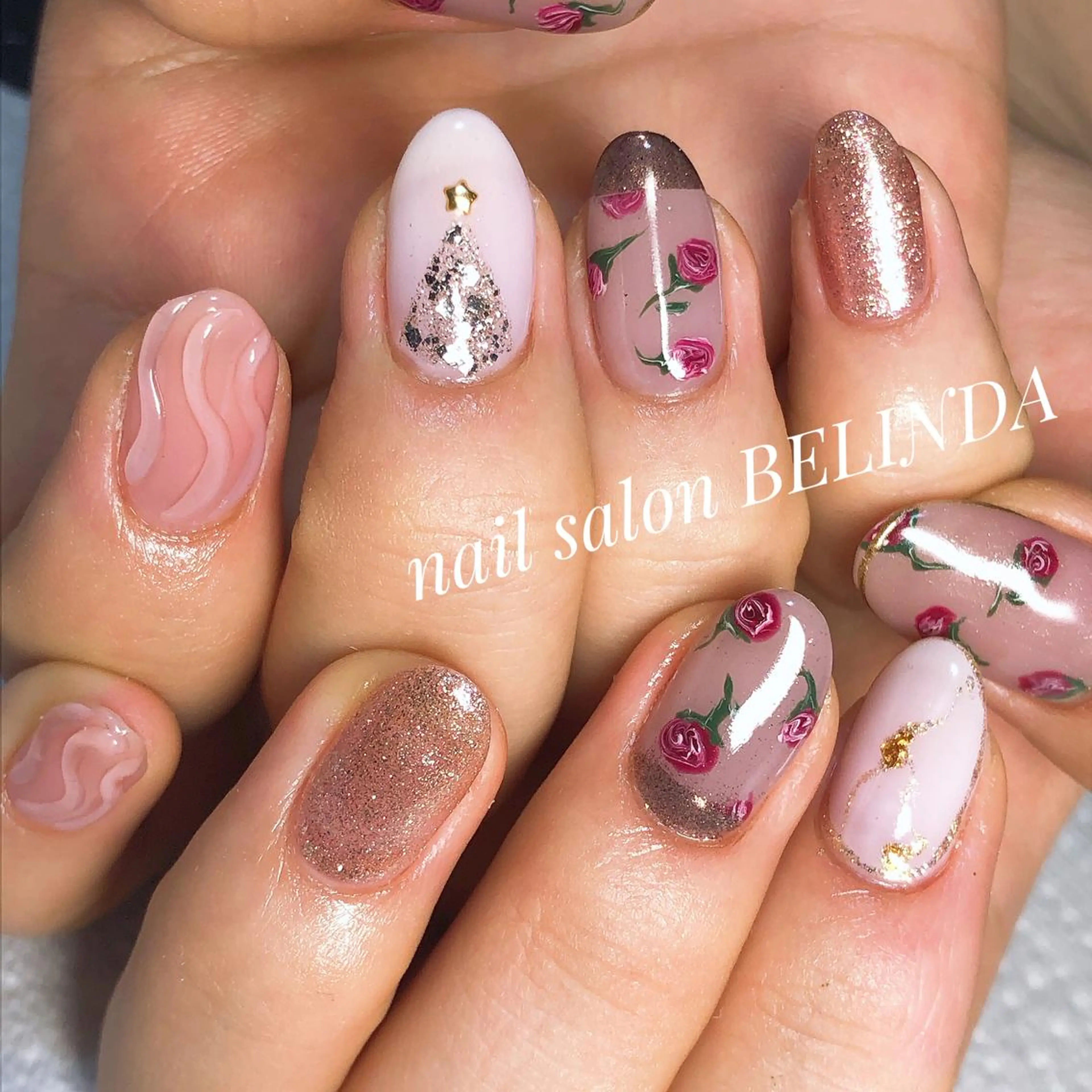 ネイル ハンドネイル 毛利 ゆりあのエステ・リラクイメージ