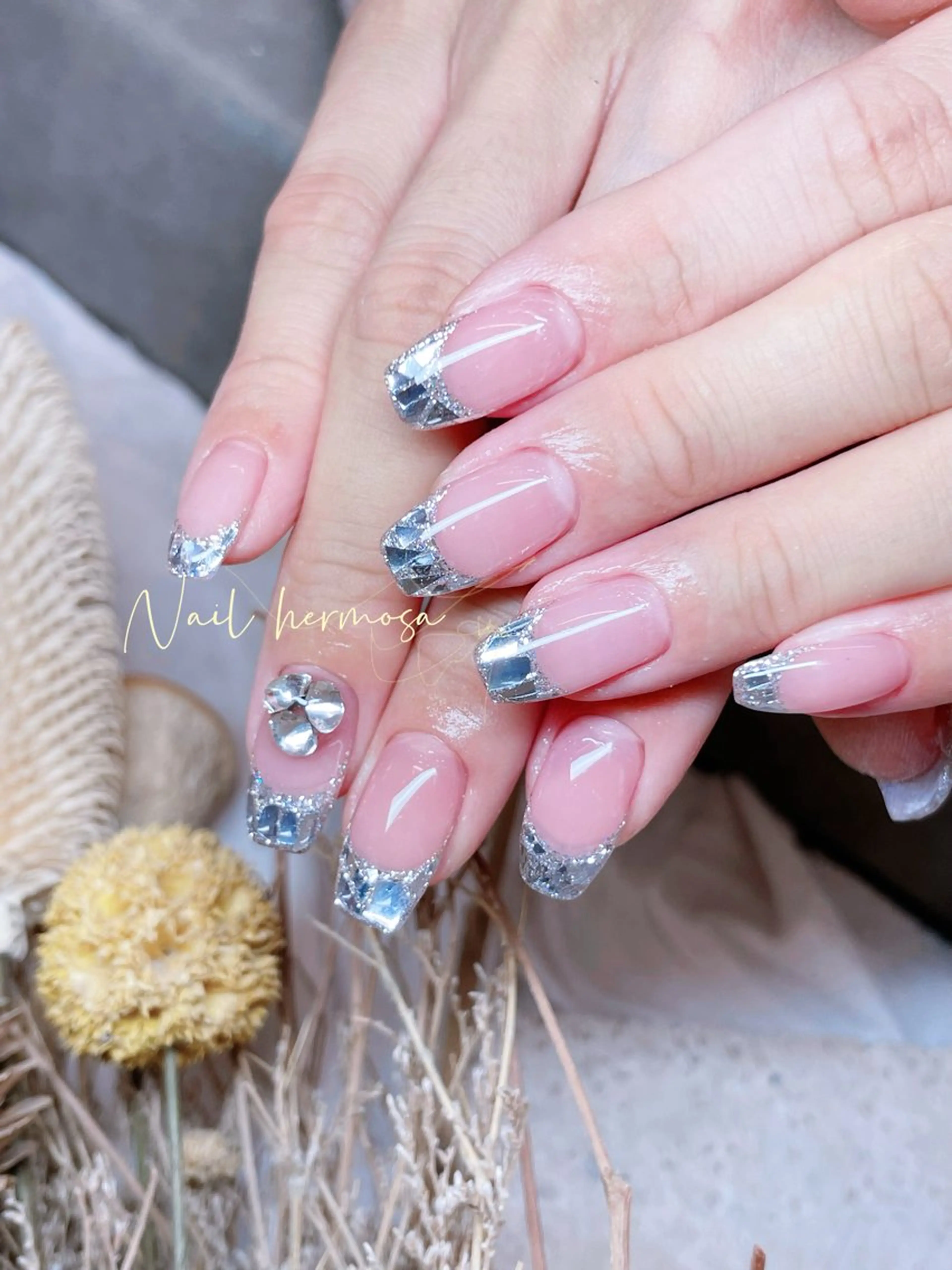 ネイル アートネイル グラデーション マグネットネイル 持ち込み オフィスネイル ハンドネイル ネイル エルモサのネイルデザイン