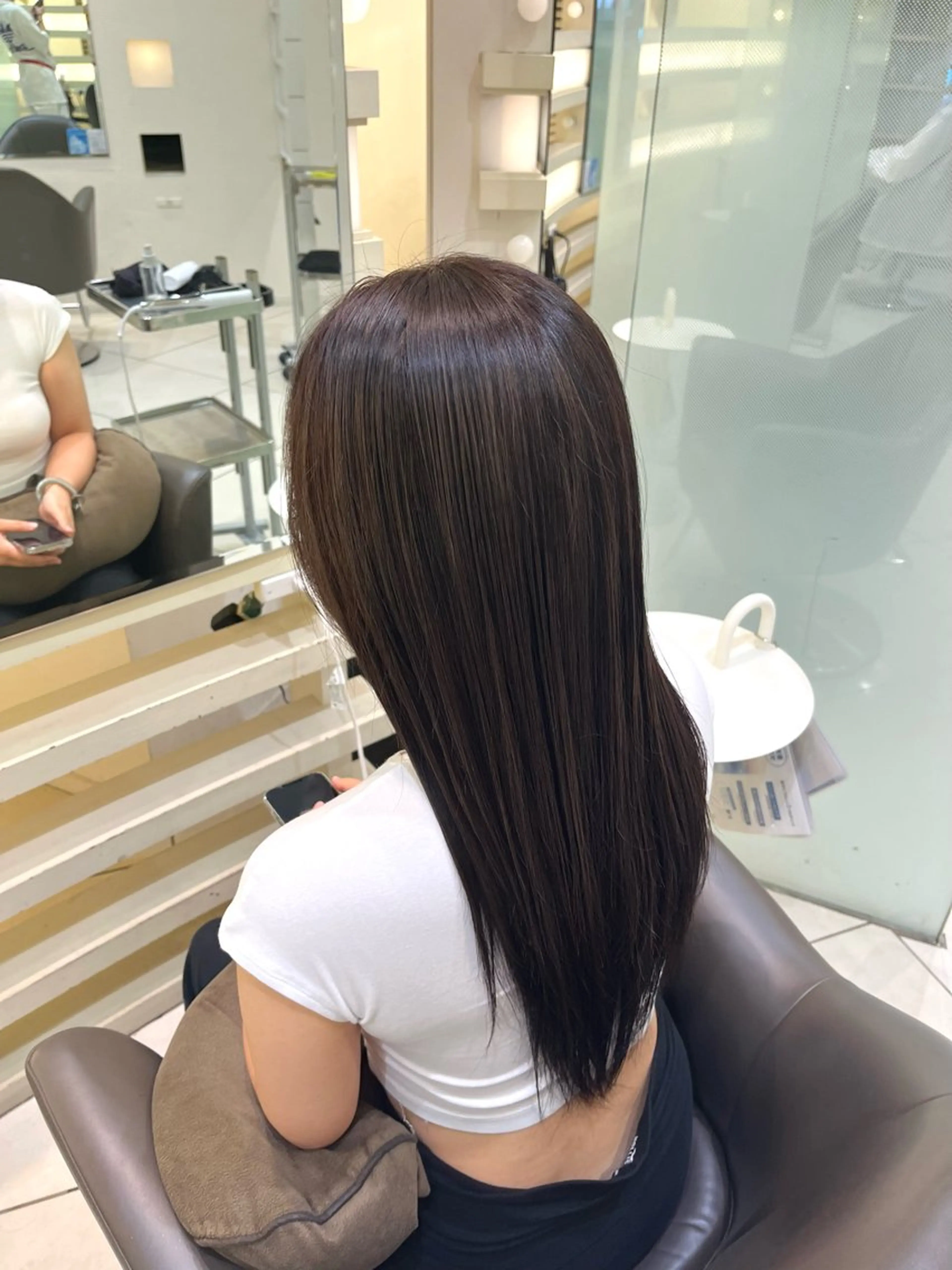 カラー ヘアカラー 縮毛矯正/艶髪/ チホリのヘアスタイル