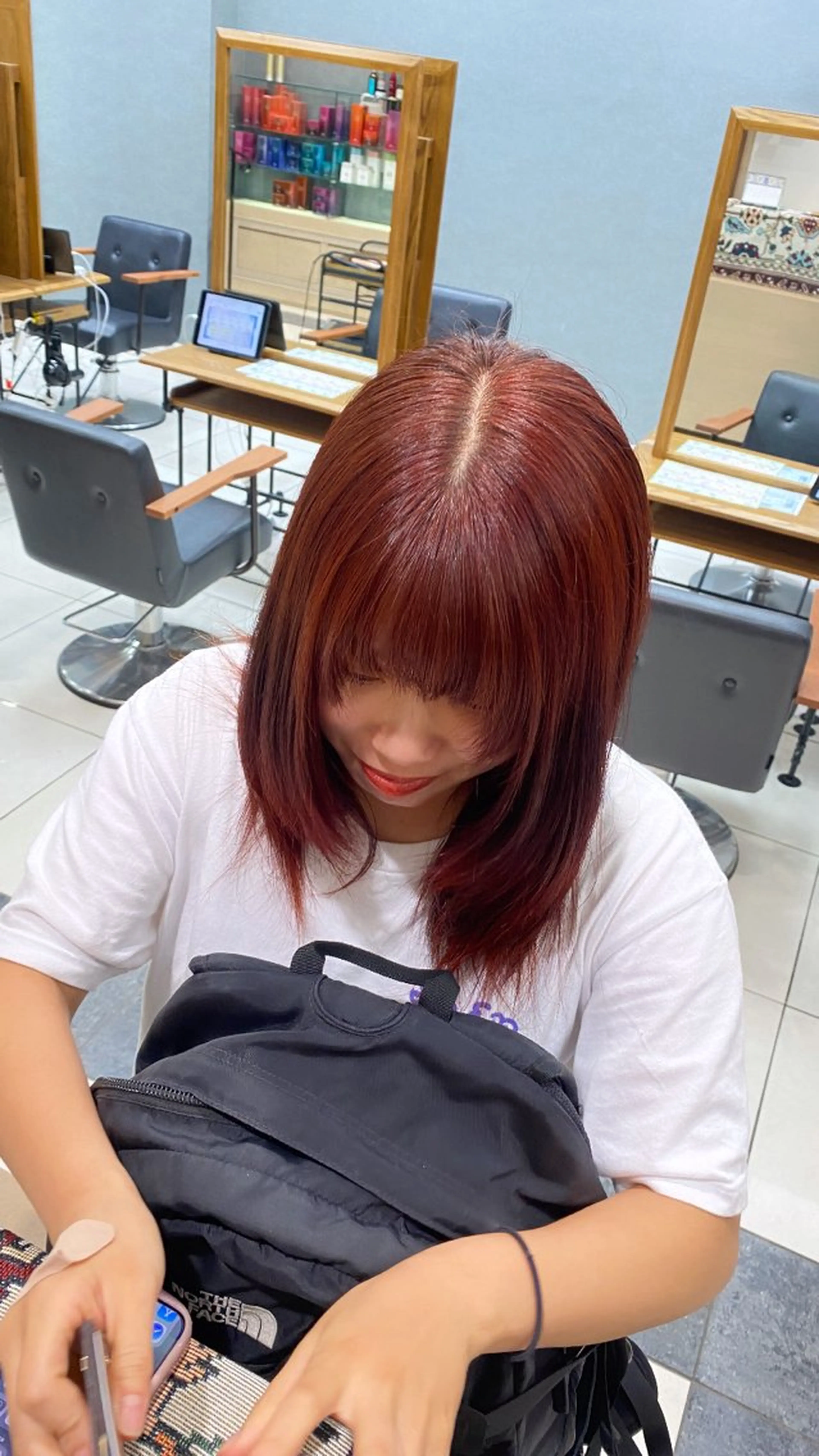 カラー ブリーチ ダブルカラー ブリーチなしカラー ブリーチ🫧艶カラー レイヤー韓国ヘアのヘアスタイル