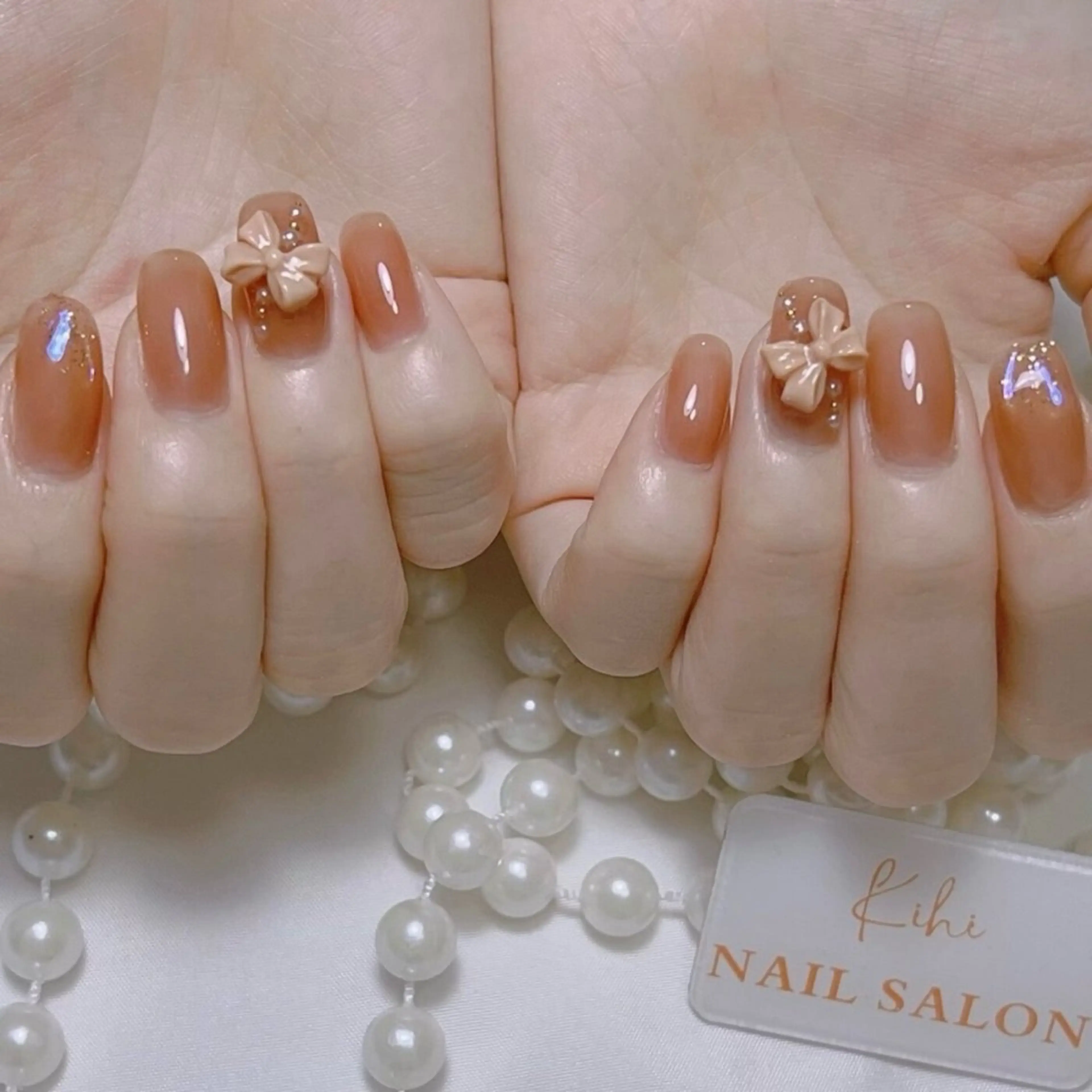 ネイル アートネイル フレンチネイル ジェルネイル グラデーション 韓国ネイル ハンドネイル 💕鈴木ユリ パラジェル/オフ無料のネイルデザイン