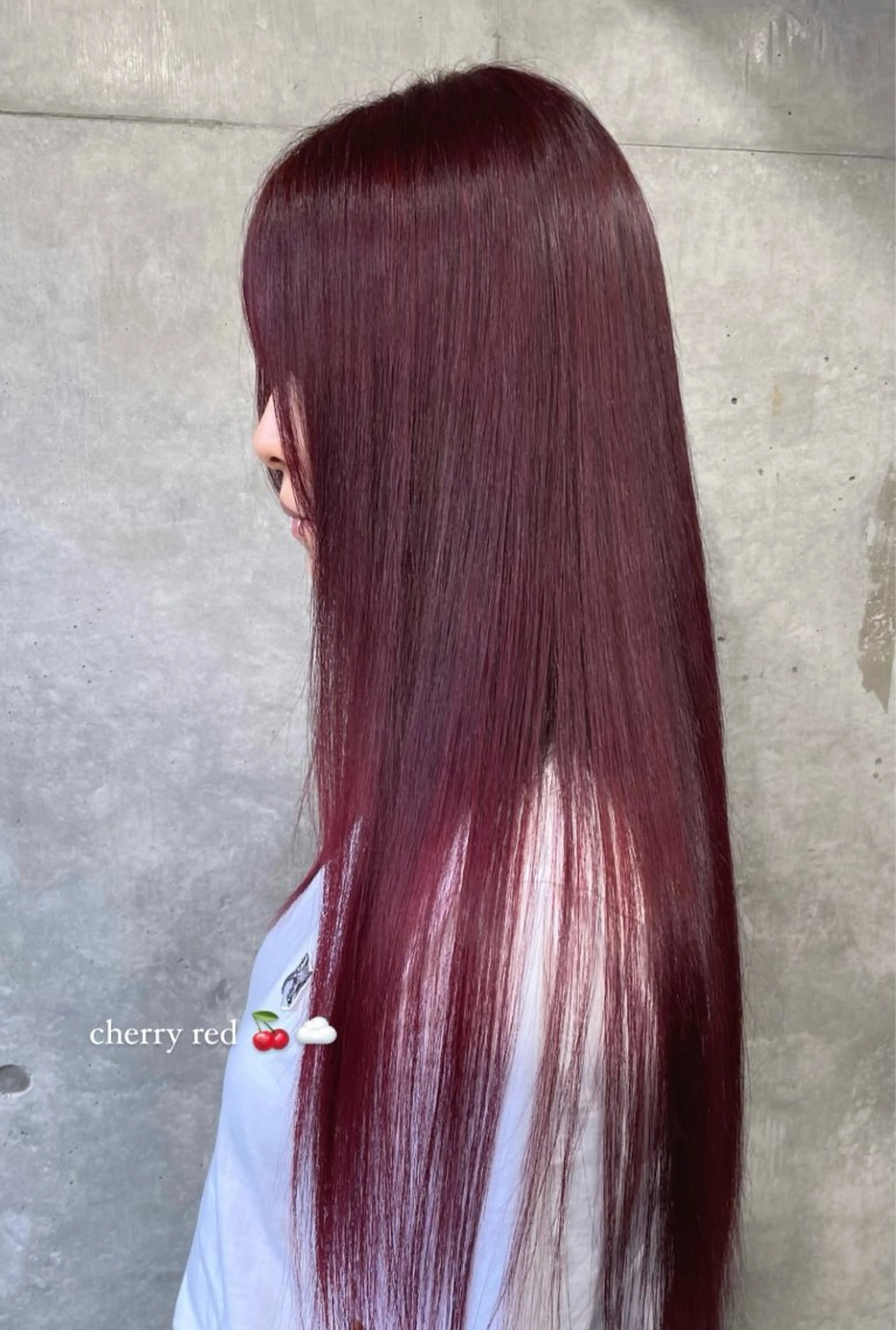 ロング ヘアカラー トリートメント 🤍透明感カラー ソメヤナナ 🤍のヘアスタイル