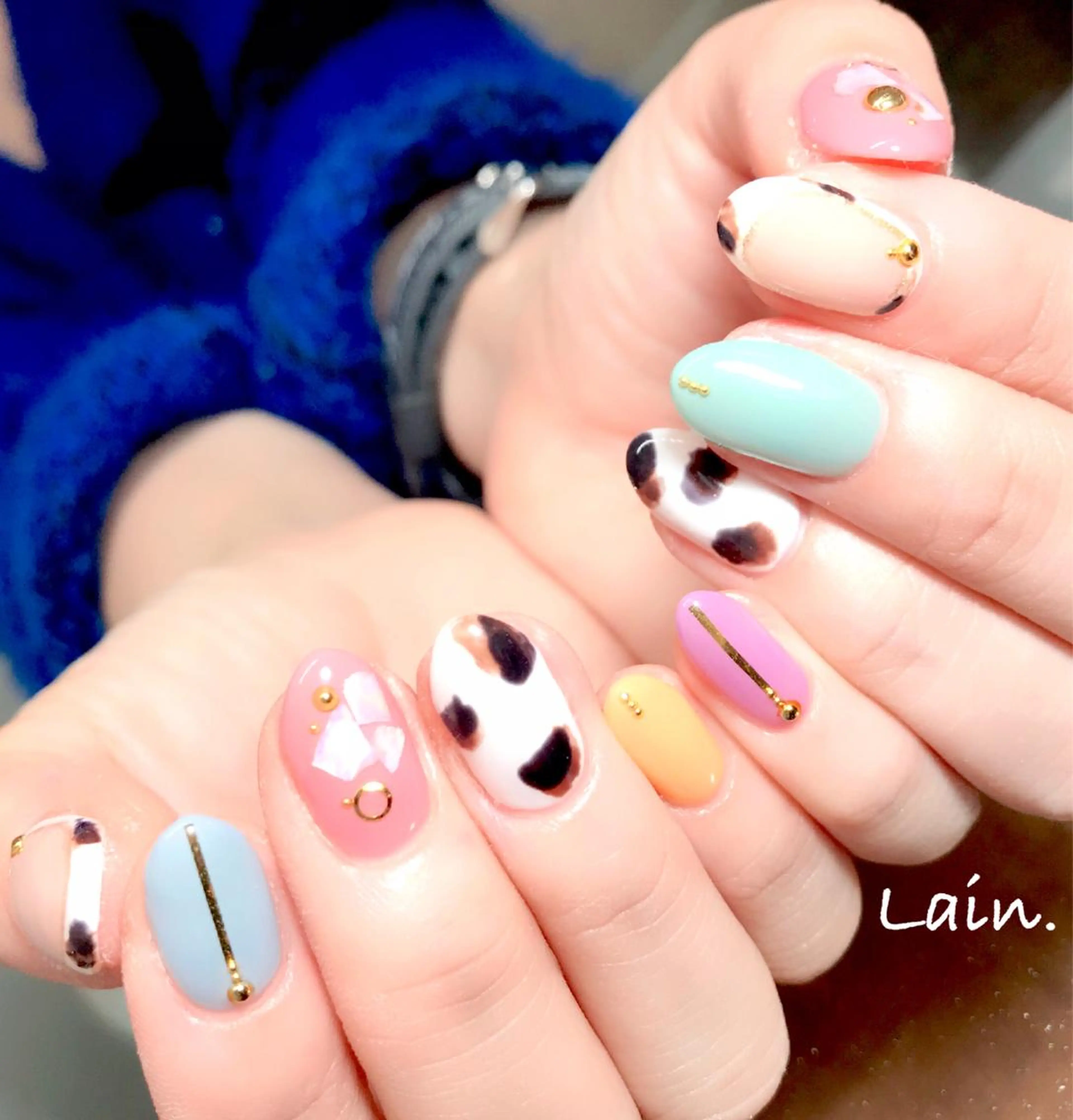 ネイル Liennail 持込デザインやり放題のネイルデザイン