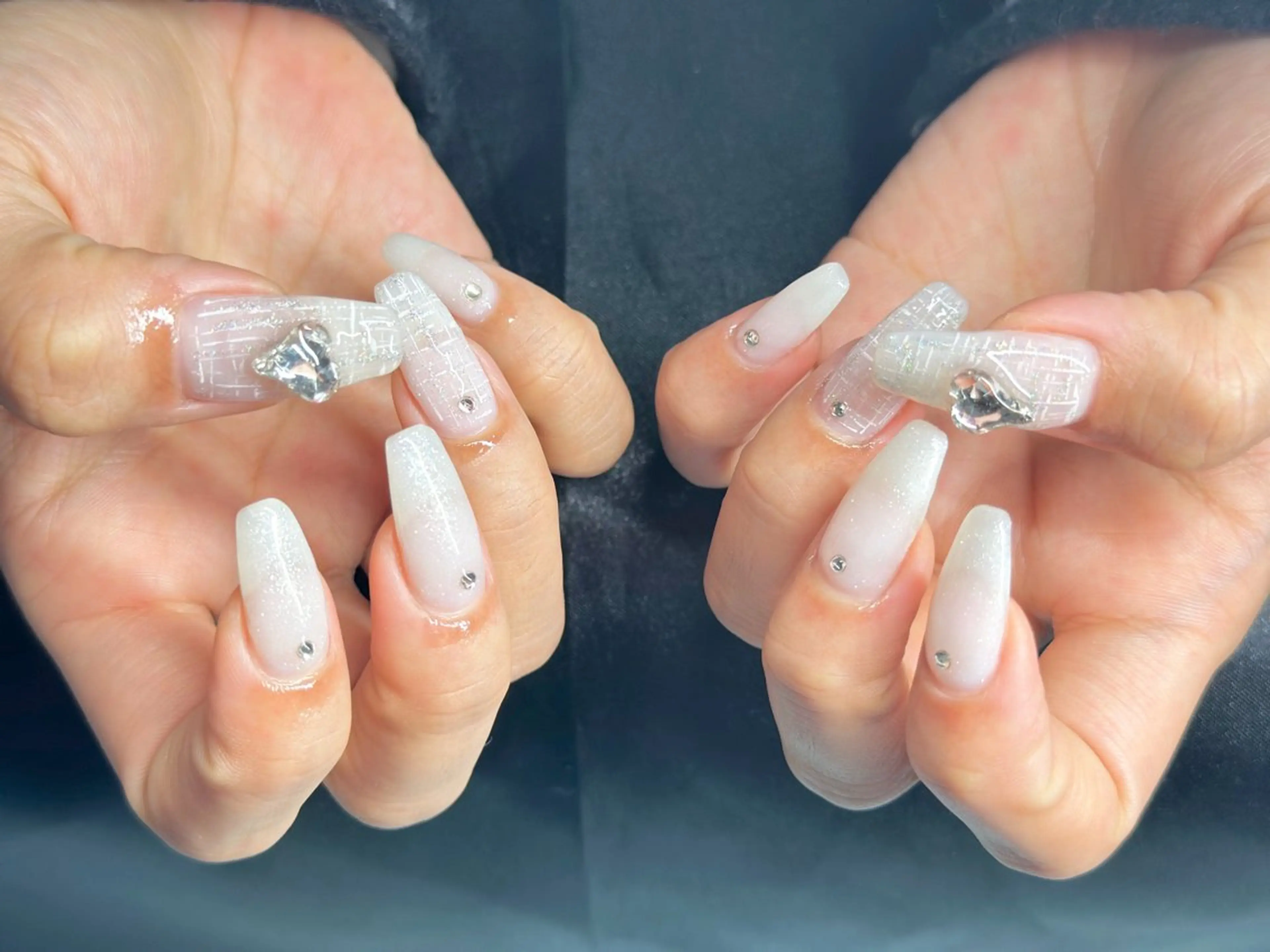 ネイル Nail_ SkyBlue_Jのネイルデザイン