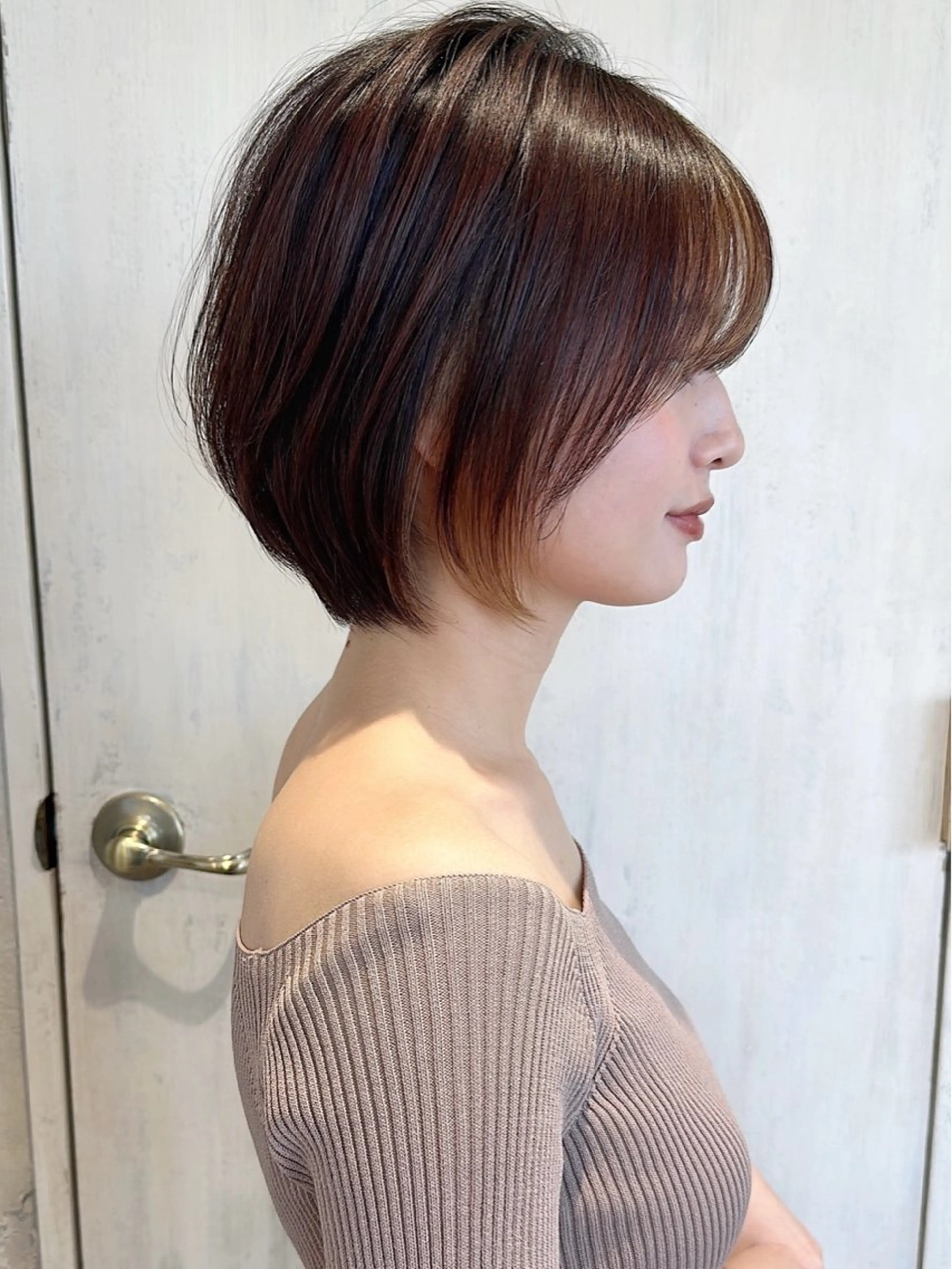 ショート カラー ショートボブ ボブ 似合わせカット ショートヘア 小顔カット カット ヘアカラー トリートメント ショート、ボブの神✨ 峯朋也✂︎✨のヘアスタイル