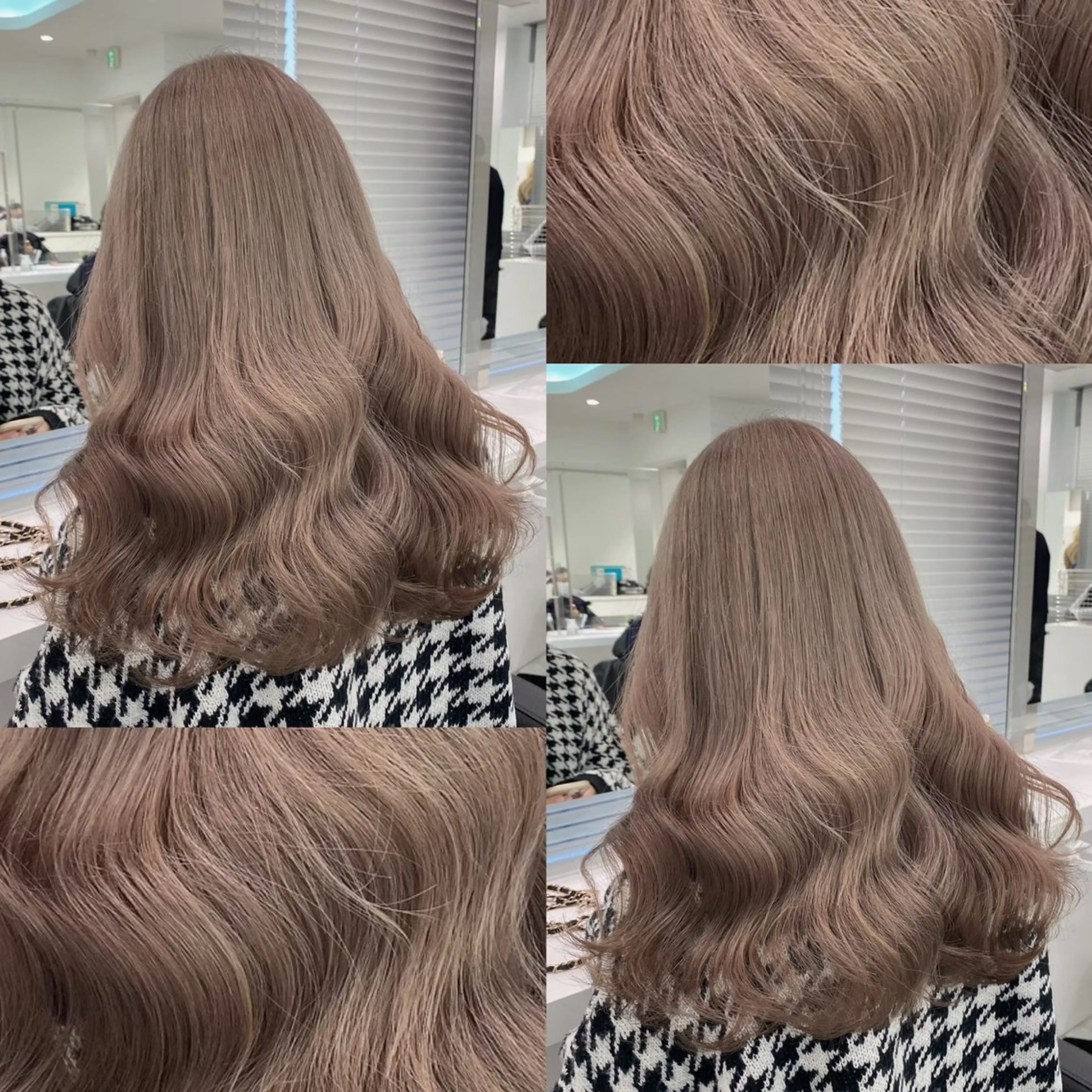 ミディアム カラー ヘアカラー トリートメント 艶髪グレージュ特化/ CHIKARAのヘアスタイル